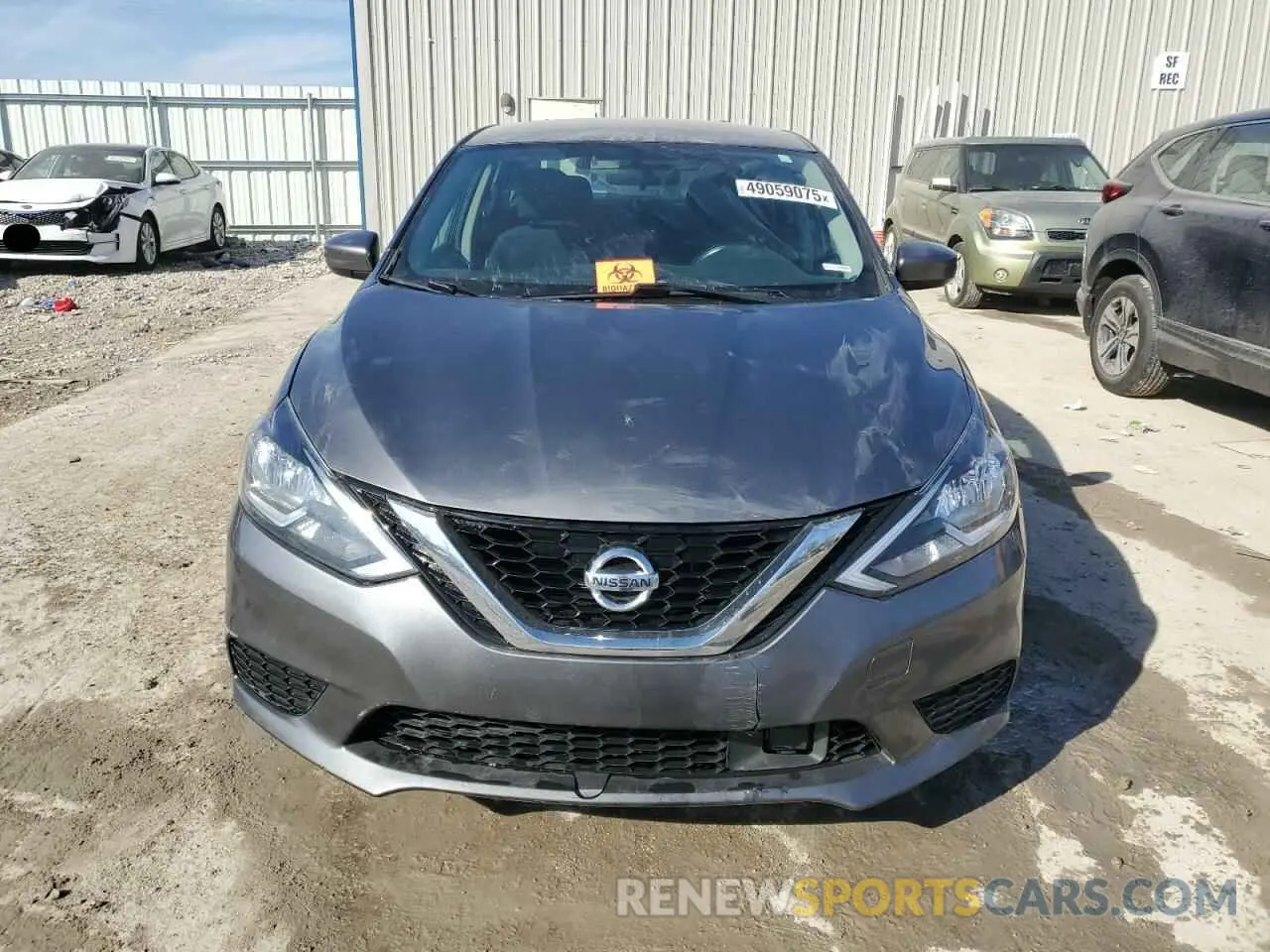 5 fotografías del automóvil dañado 3N1AB7AP1KL628547 NISSAN SENTRA 2019