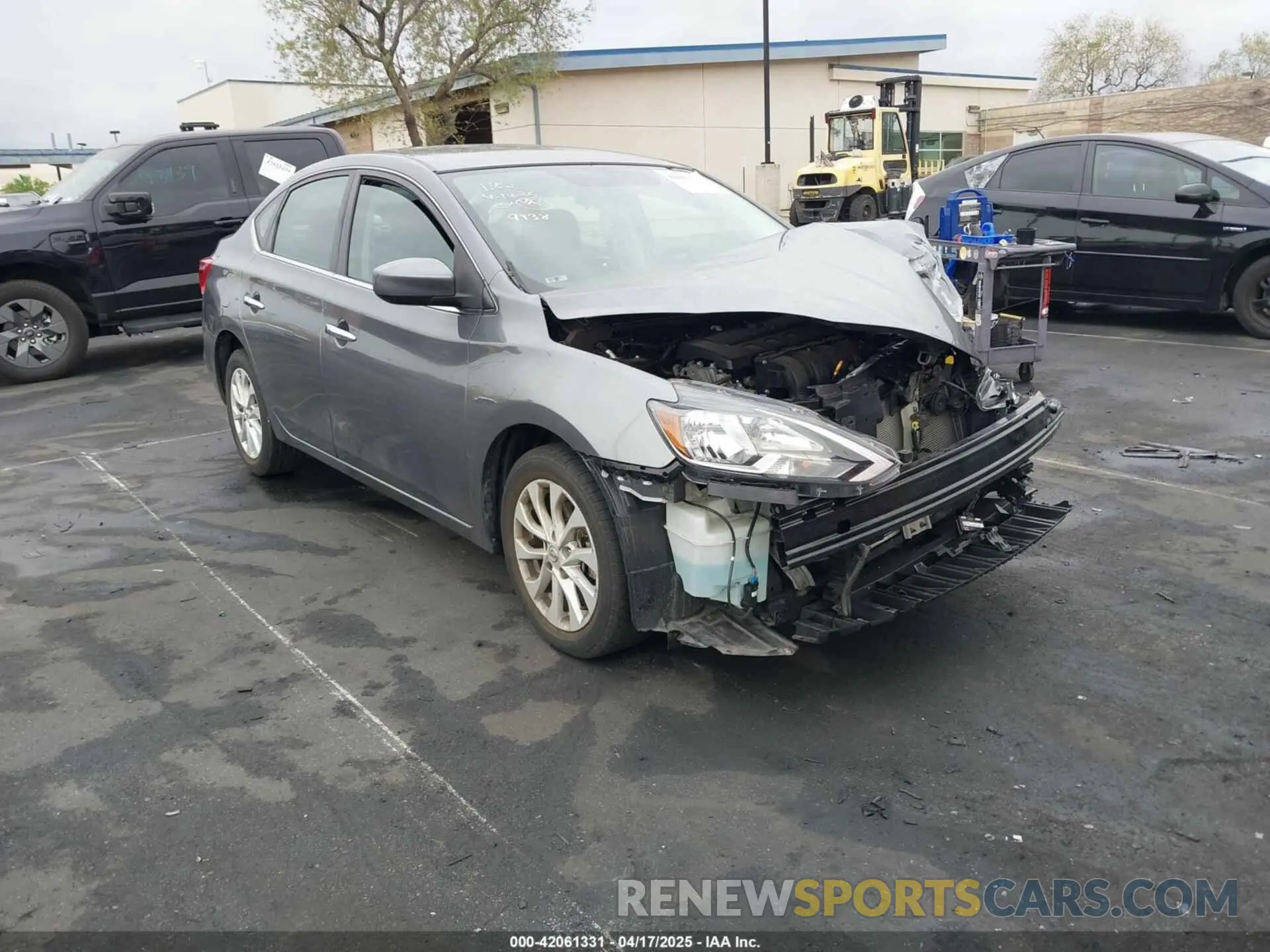 1 fotografías del automóvil dañado 3N1AB7AP1KL629438 NISSAN SENTRA 2019