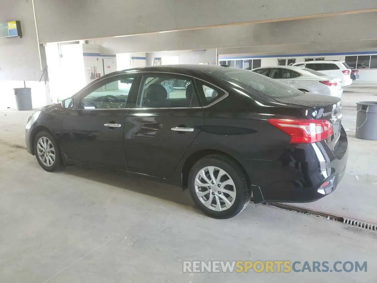 2 fotografías del automóvil dañado 3N1AB7AP1KY206586 NISSAN SENTRA 2019