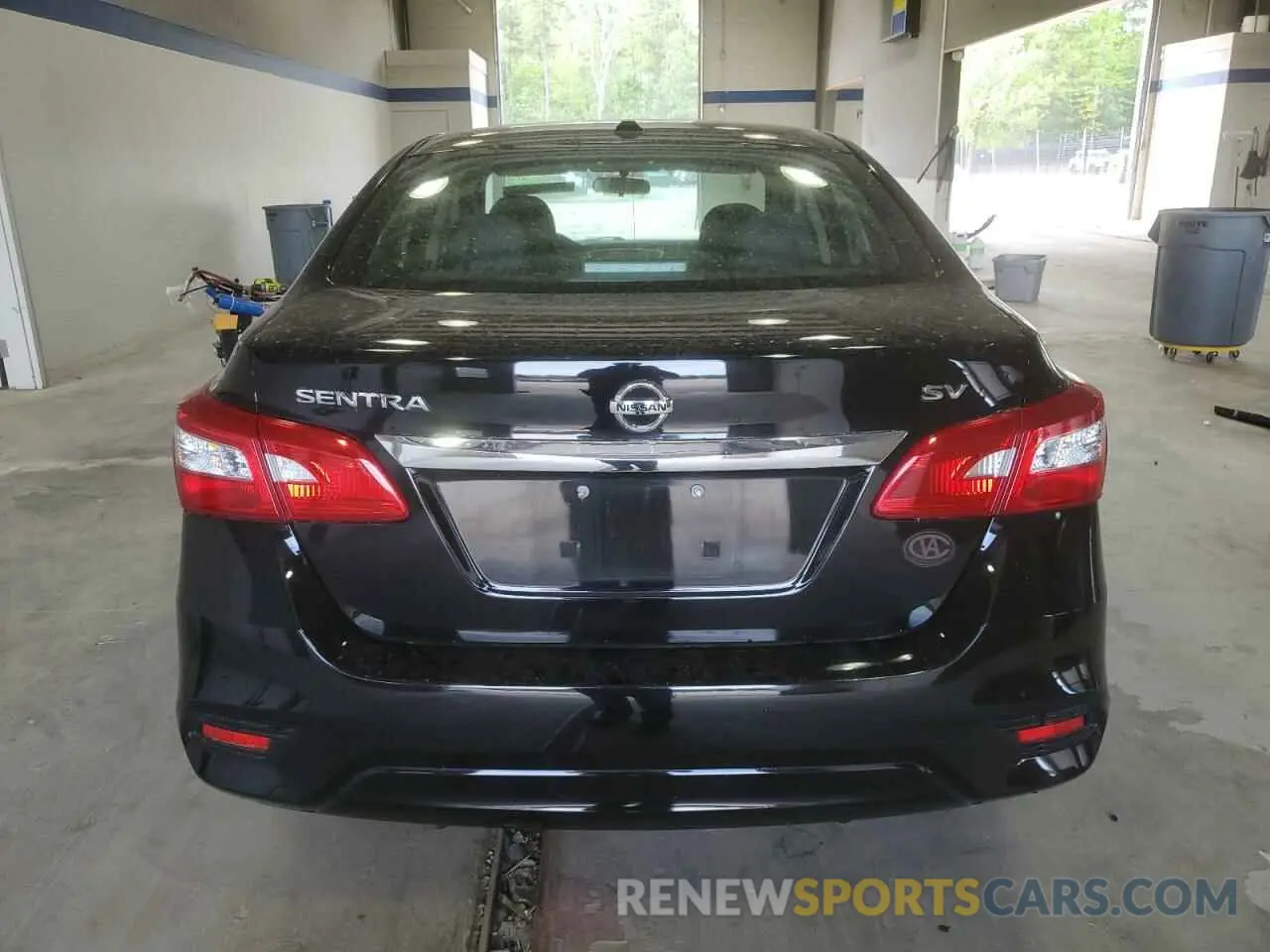6 fotografías del automóvil dañado 3N1AB7AP1KY206586 NISSAN SENTRA 2019