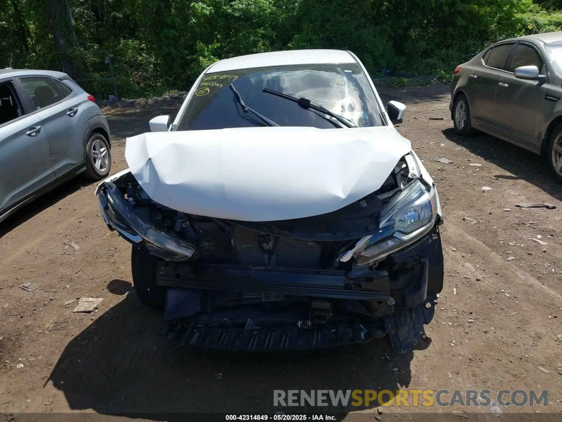 12 fotografías del automóvil dañado 3N1AB7AP1KY214607 NISSAN SENTRA 2019