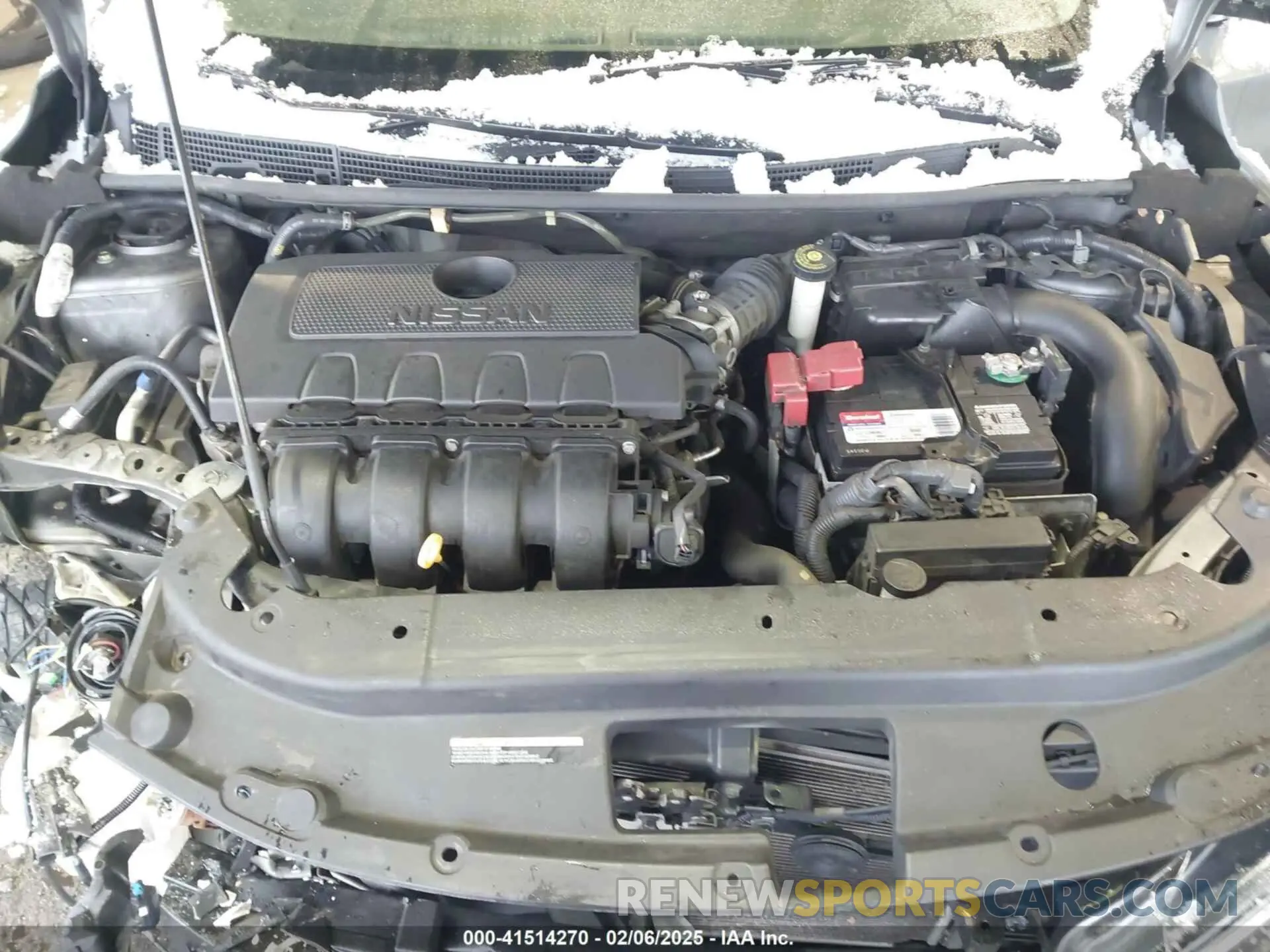 10 fotografías del automóvil dañado 3N1AB7AP1KY215871 NISSAN SENTRA 2019