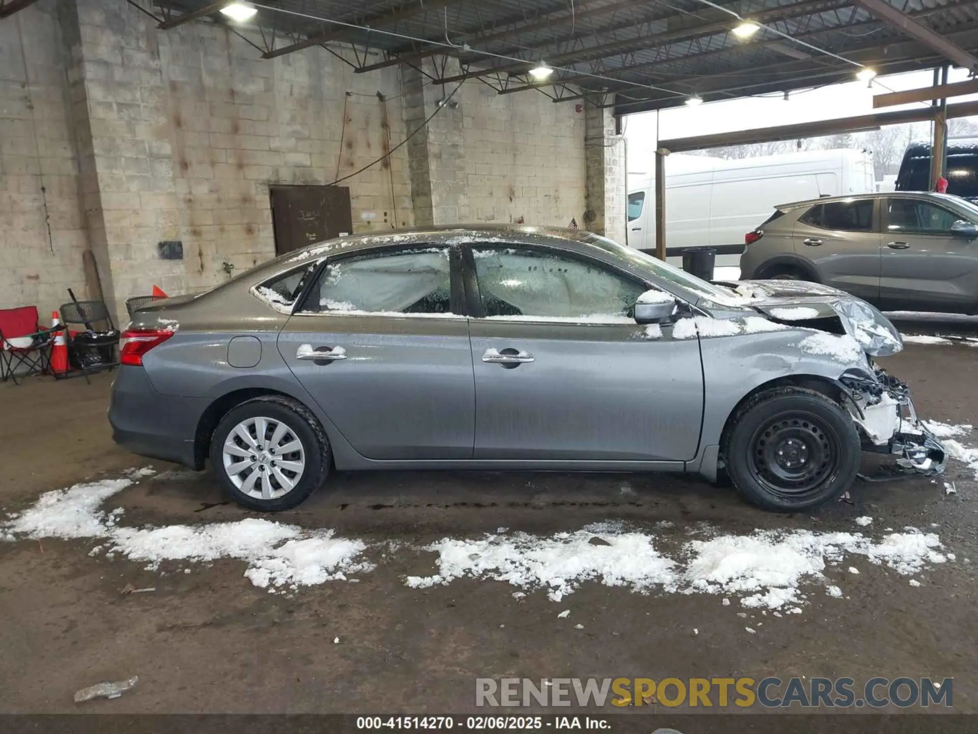 14 fotografías del automóvil dañado 3N1AB7AP1KY215871 NISSAN SENTRA 2019