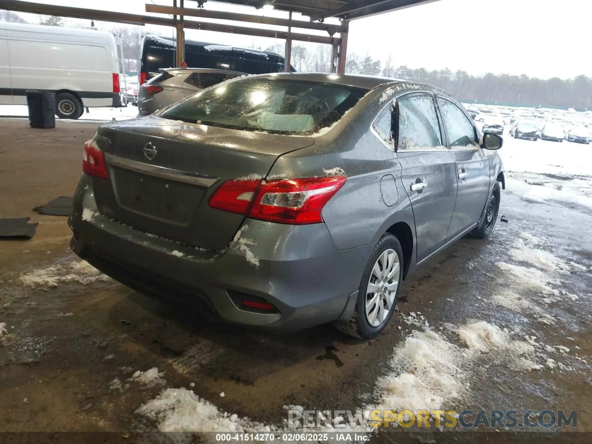 4 fotografías del automóvil dañado 3N1AB7AP1KY215871 NISSAN SENTRA 2019
