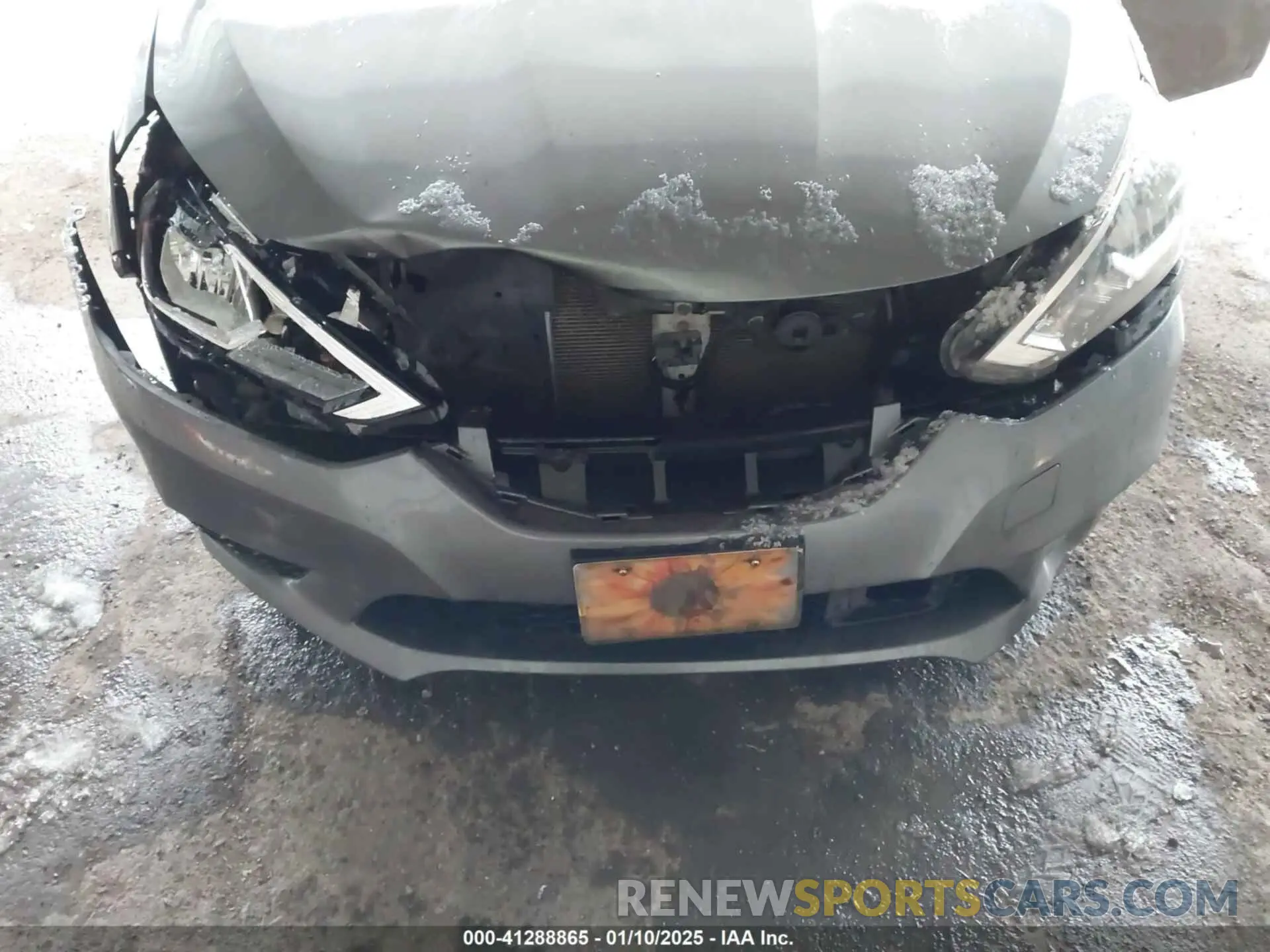 6 fotografías del automóvil dañado 3N1AB7AP1KY246179 NISSAN SENTRA 2019