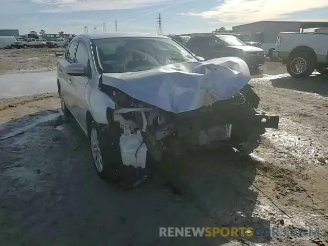 10 fotografías del automóvil dañado 3N1AB7AP1KY247638 NISSAN SENTRA 2019