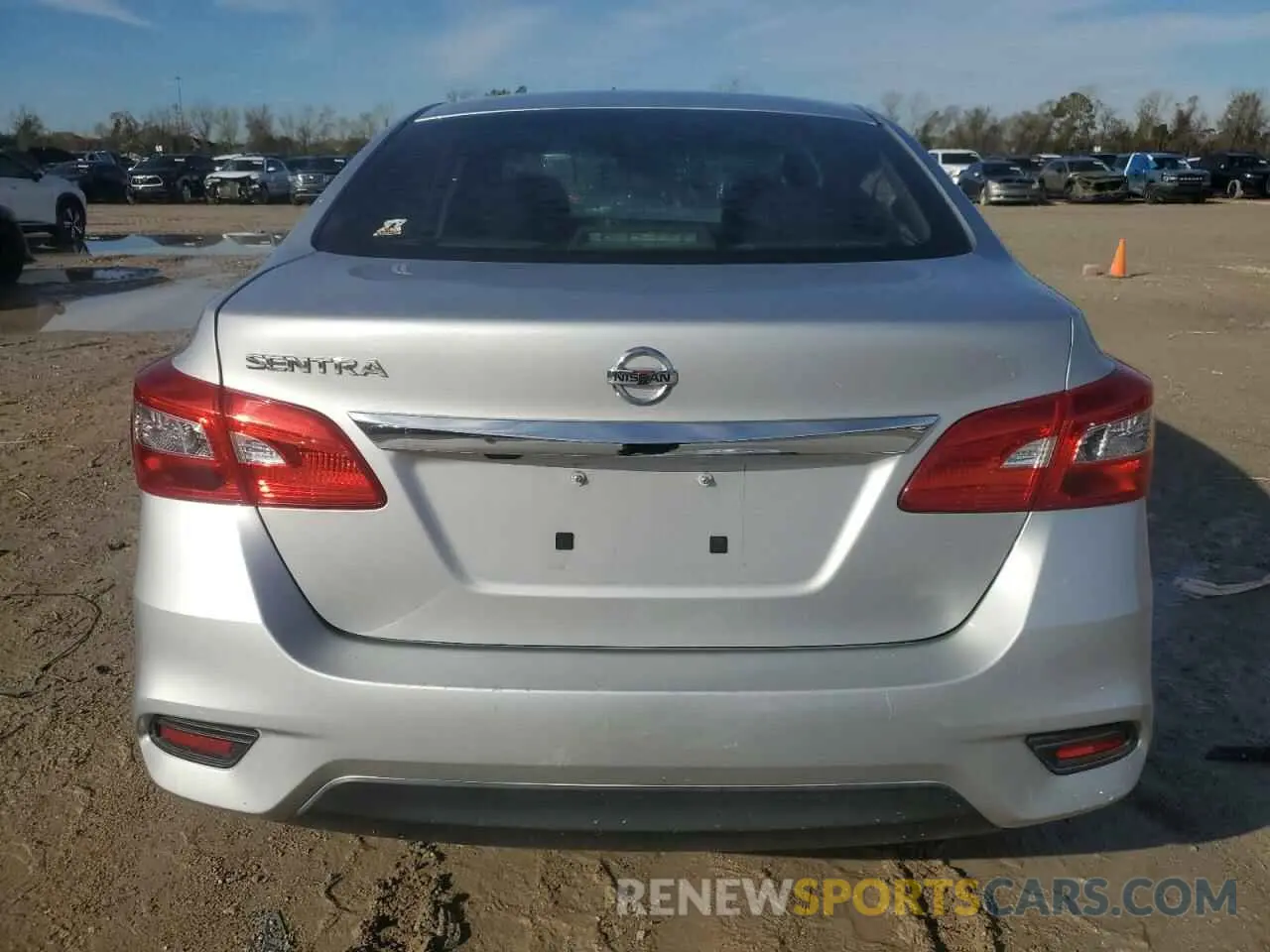 6 fotografías del automóvil dañado 3N1AB7AP1KY247638 NISSAN SENTRA 2019