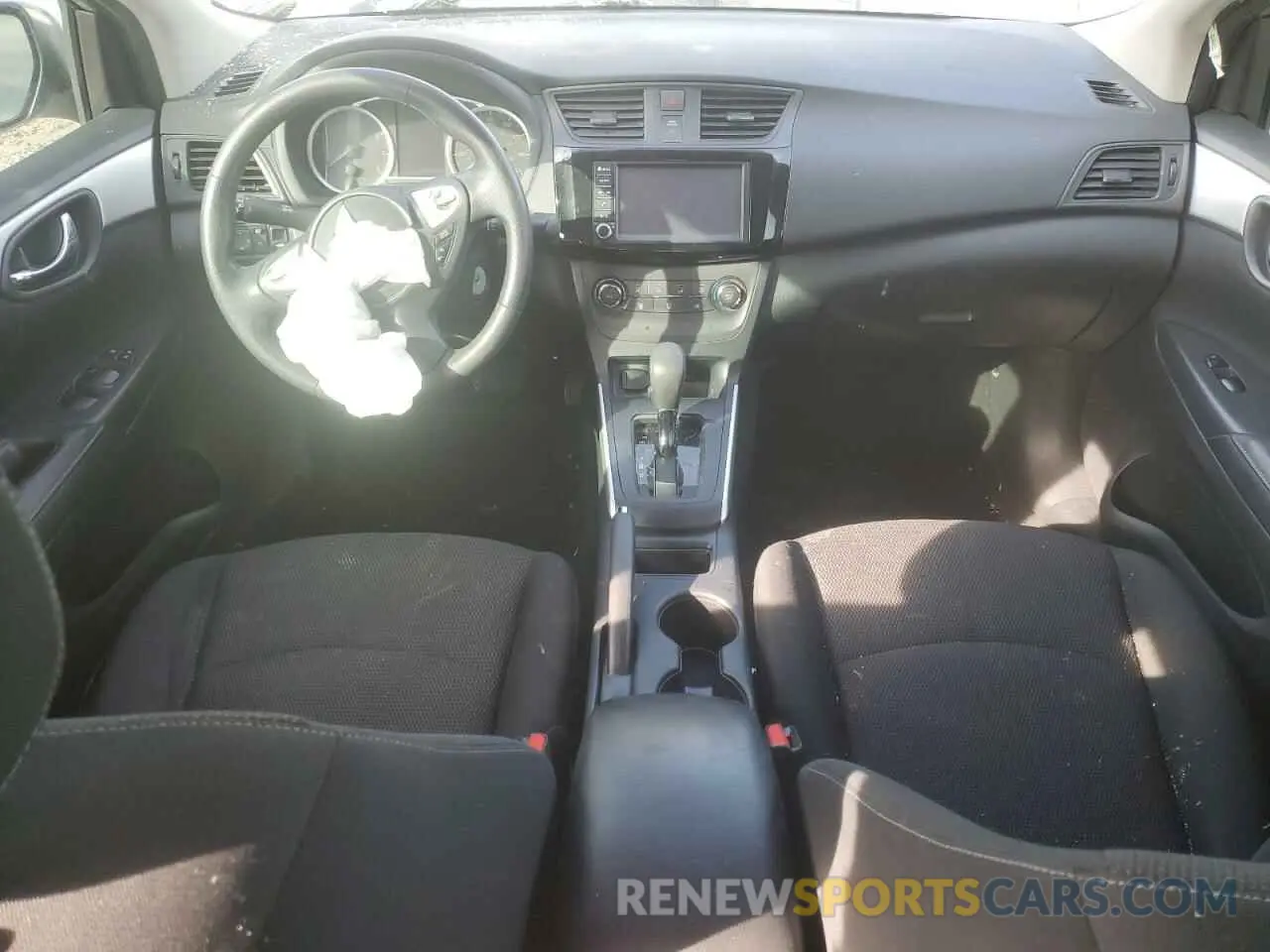 8 fotografías del automóvil dañado 3N1AB7AP1KY247638 NISSAN SENTRA 2019