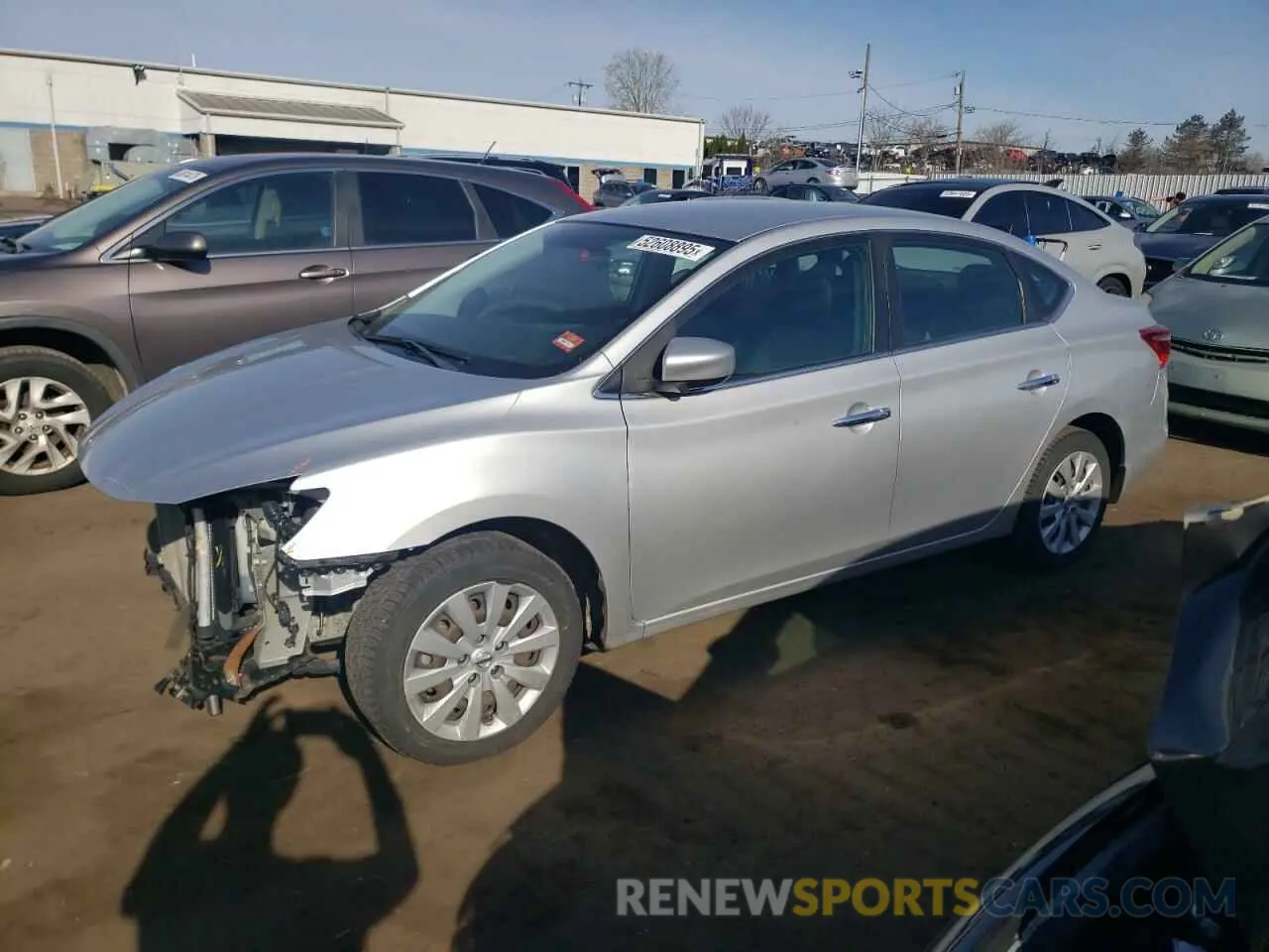 1 fotografías del automóvil dañado 3N1AB7AP1KY258994 NISSAN SENTRA 2019