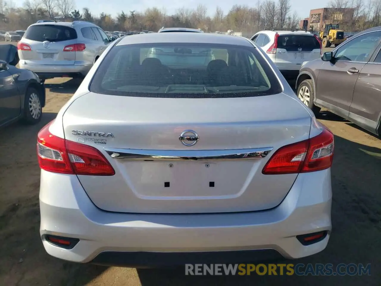6 fotografías del automóvil dañado 3N1AB7AP1KY258994 NISSAN SENTRA 2019