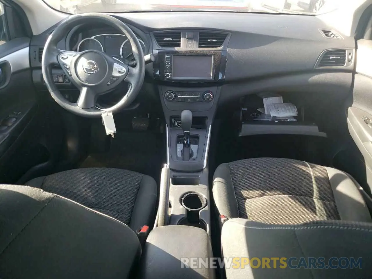 8 fotografías del automóvil dañado 3N1AB7AP1KY258994 NISSAN SENTRA 2019