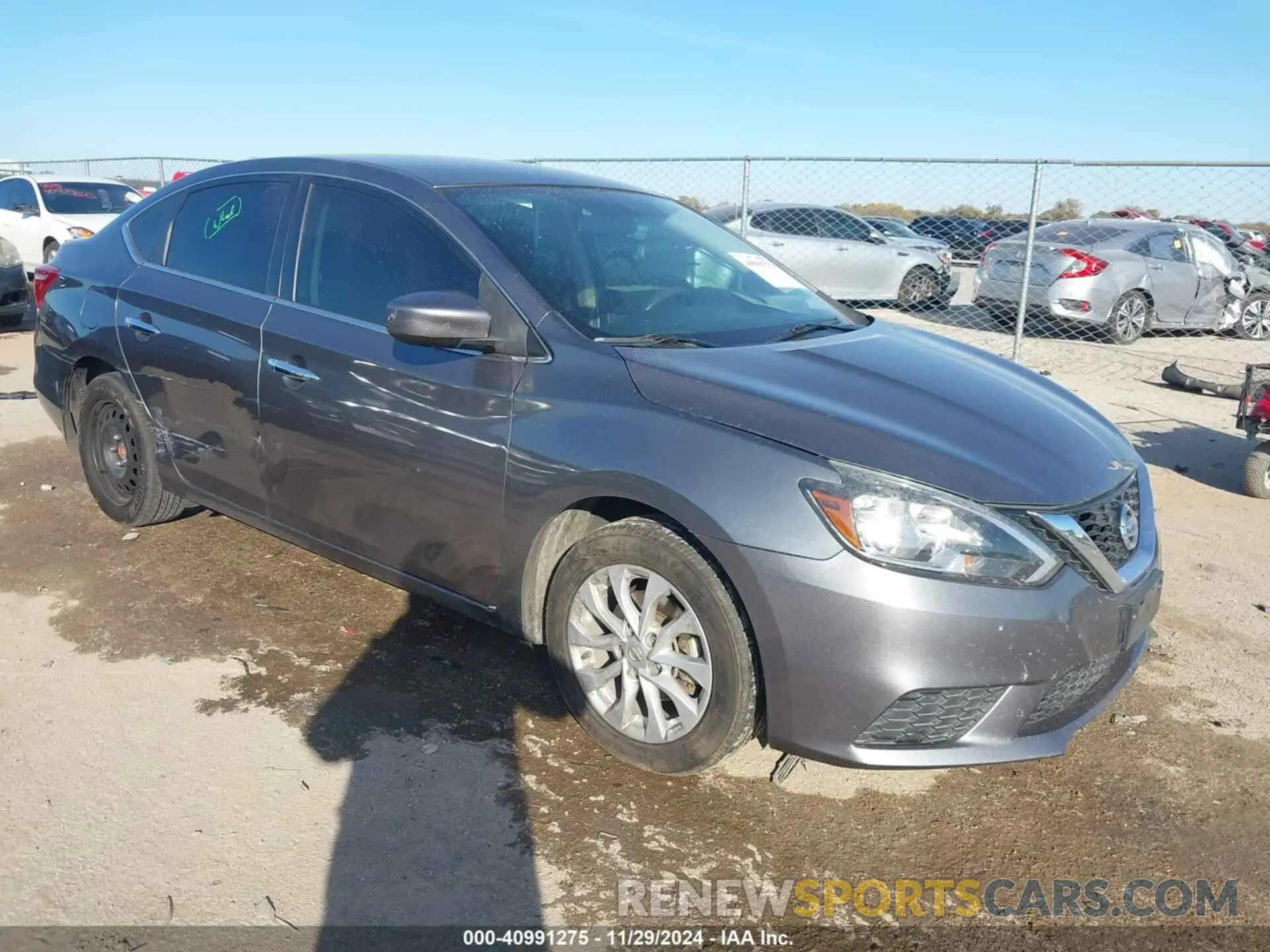 1 fotografías del automóvil dañado 3N1AB7AP1KY259031 NISSAN SENTRA 2019