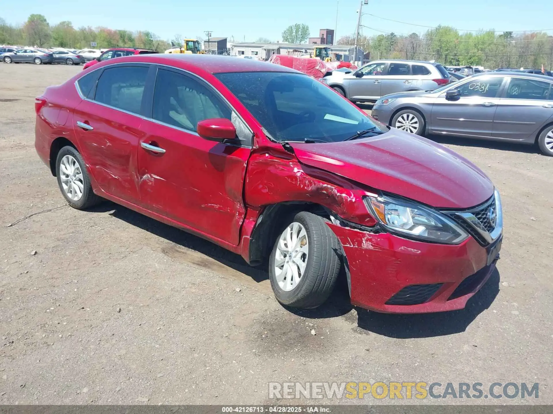 1 fotografías del automóvil dañado 3N1AB7AP1KY273950 NISSAN SENTRA 2019
