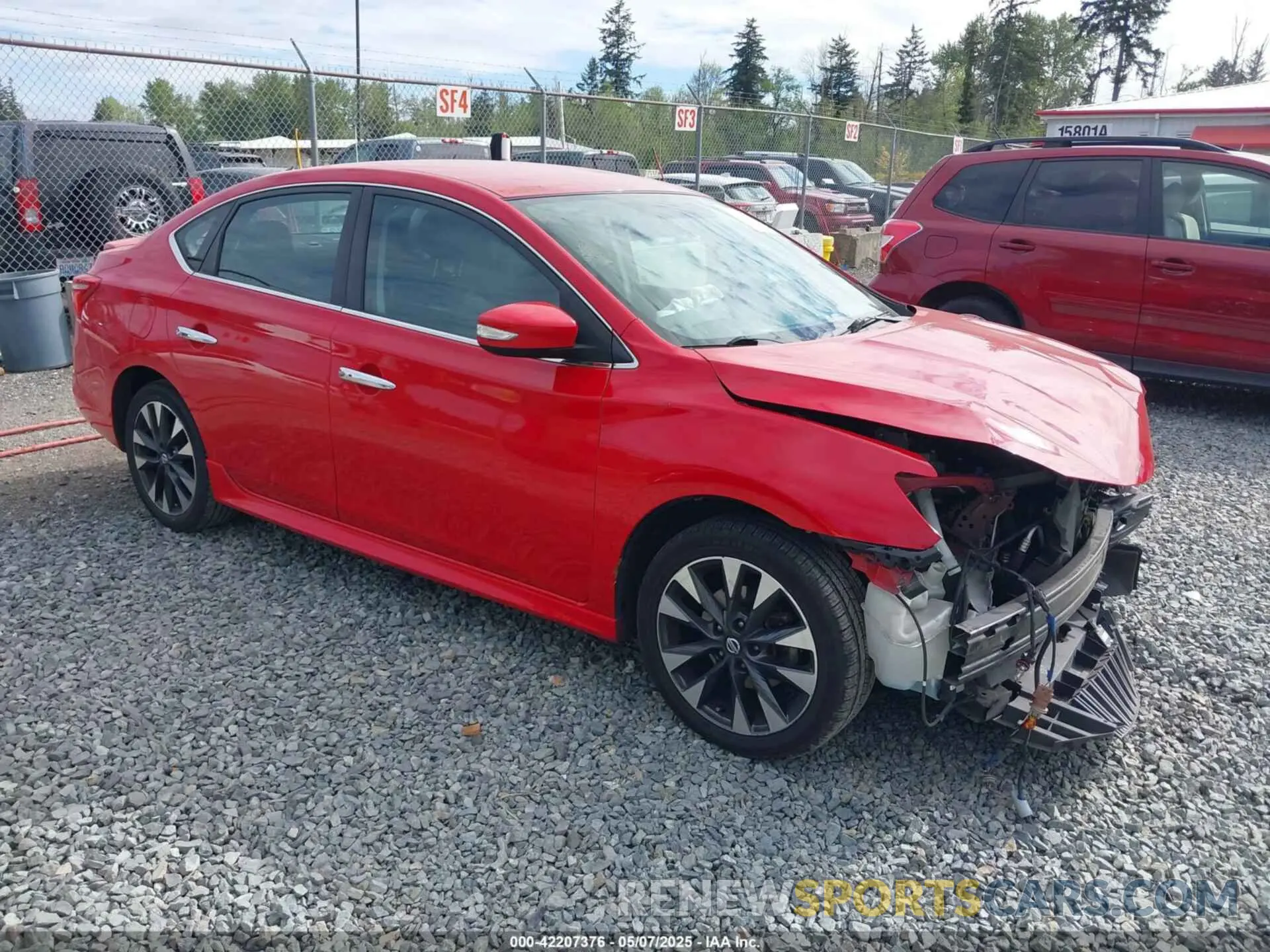 1 fotografías del automóvil dañado 3N1AB7AP1KY275973 NISSAN SENTRA 2019