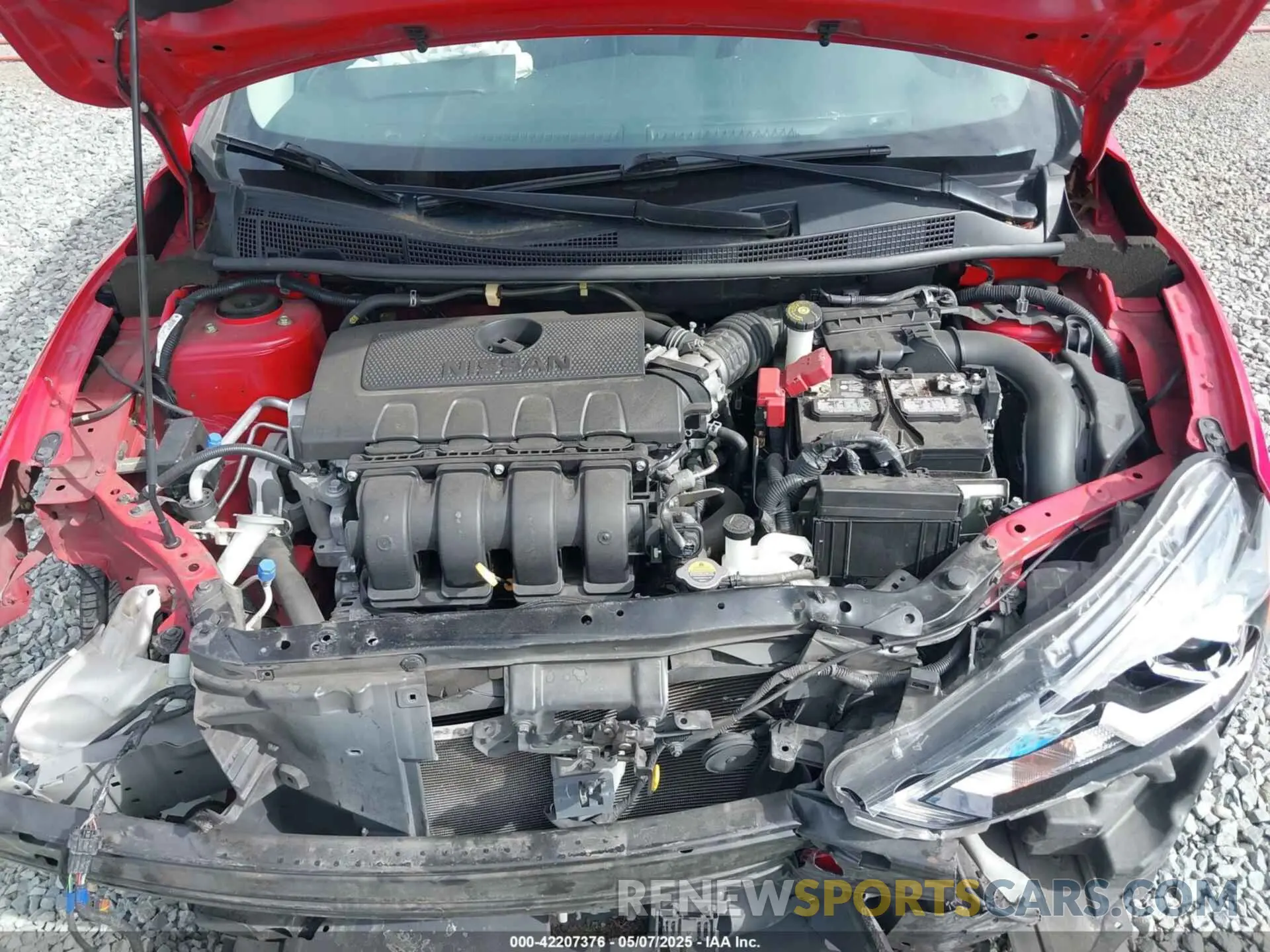 10 fotografías del automóvil dañado 3N1AB7AP1KY275973 NISSAN SENTRA 2019