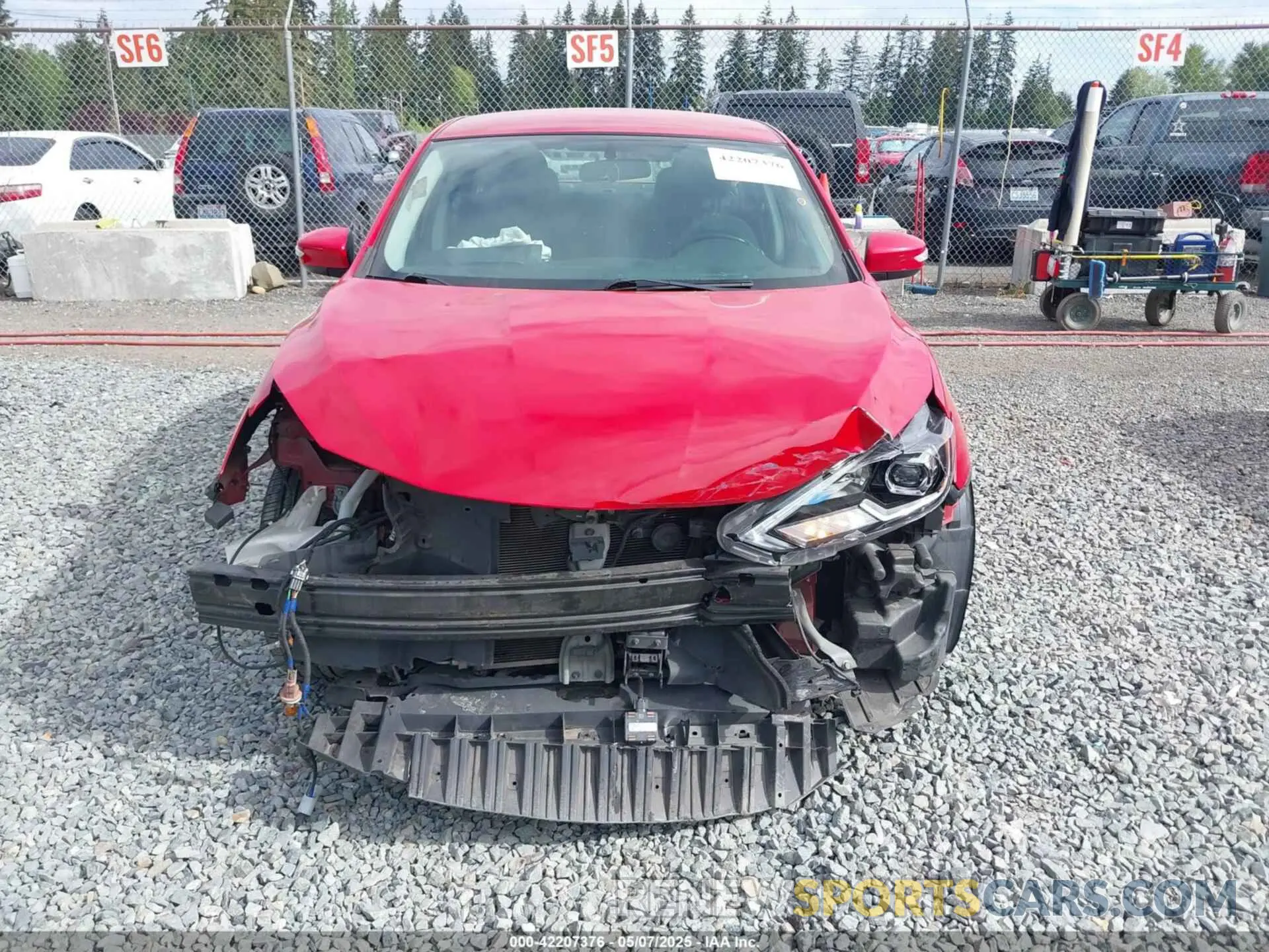 13 fotografías del automóvil dañado 3N1AB7AP1KY275973 NISSAN SENTRA 2019