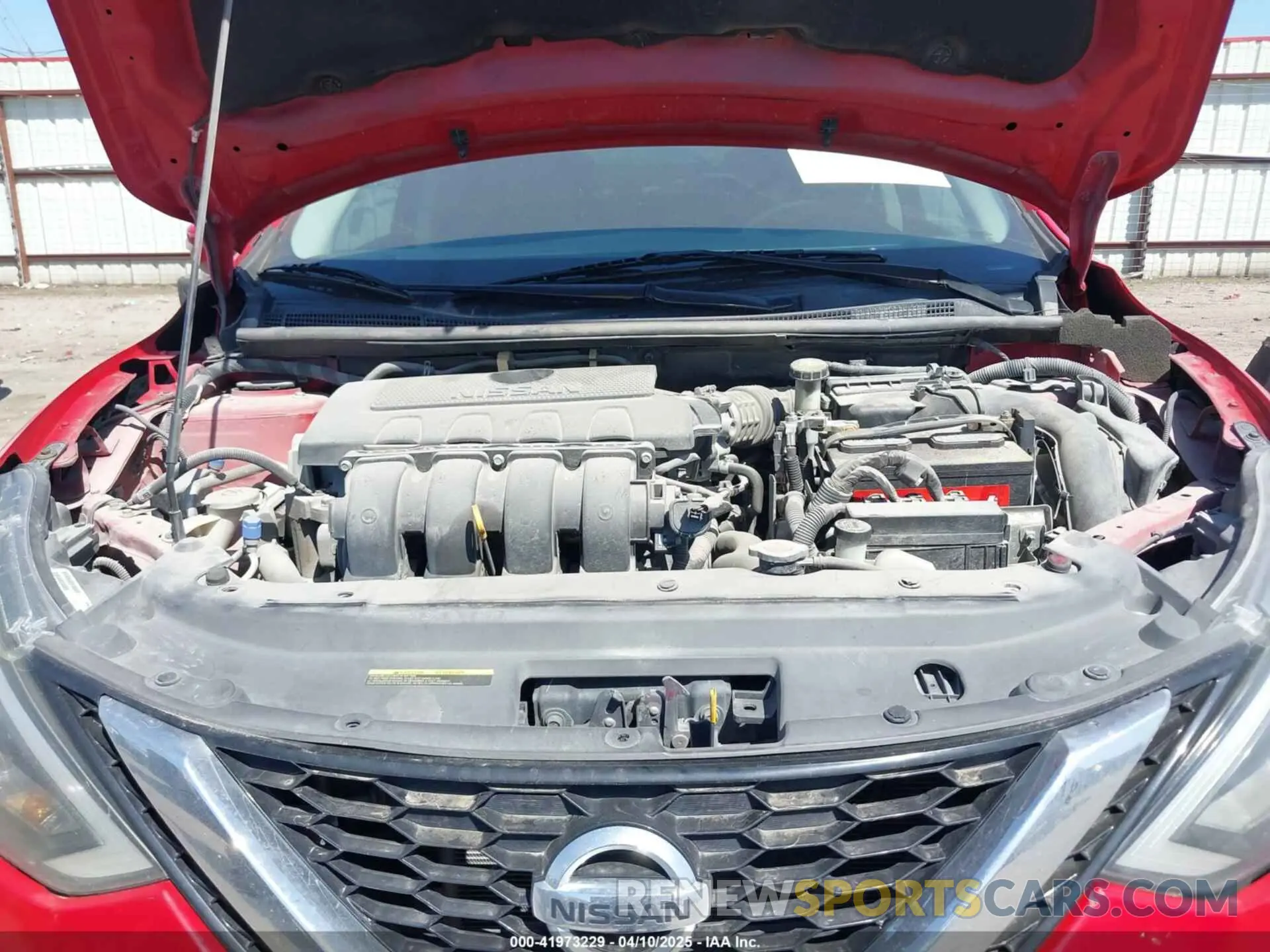 10 fotografías del automóvil dañado 3N1AB7AP1KY287931 NISSAN SENTRA 2019