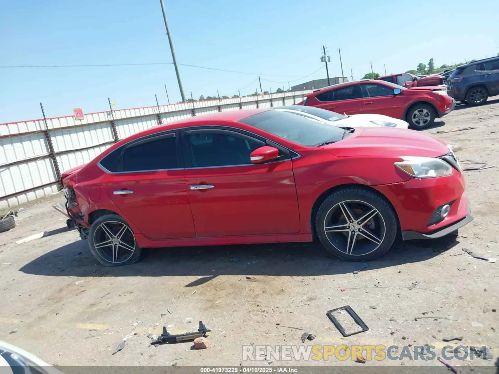 14 fotografías del automóvil dañado 3N1AB7AP1KY287931 NISSAN SENTRA 2019