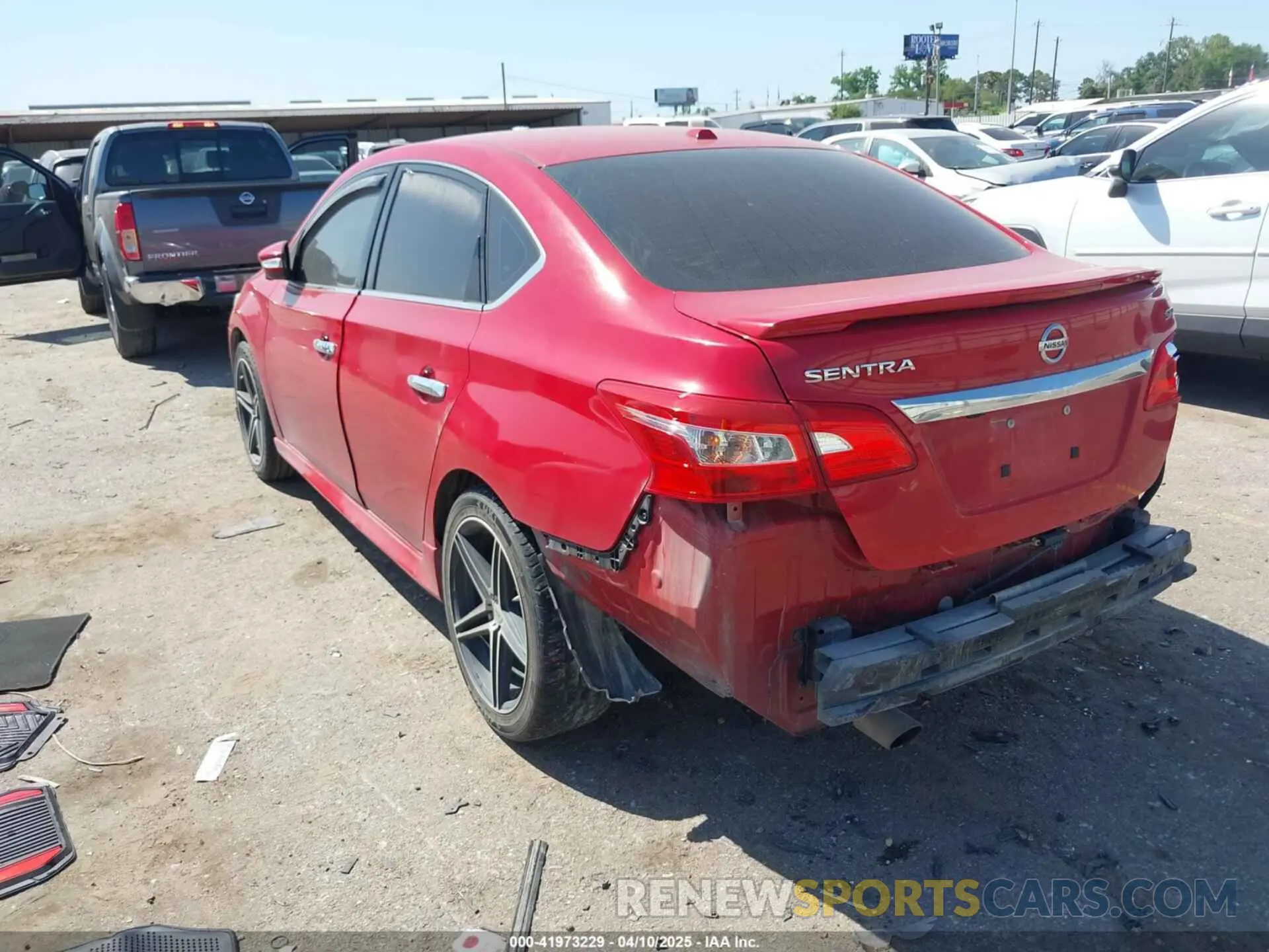 3 fotografías del automóvil dañado 3N1AB7AP1KY287931 NISSAN SENTRA 2019