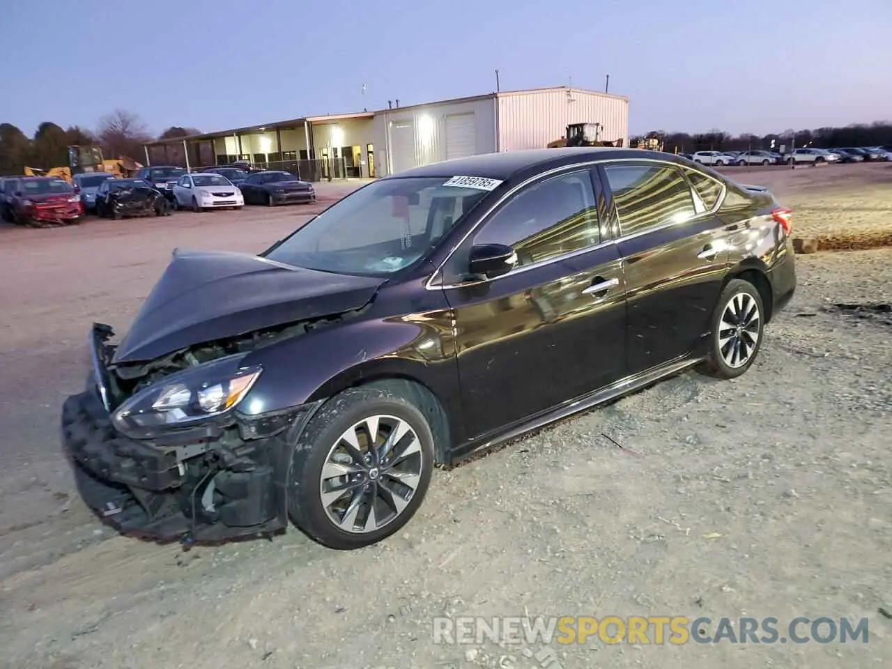 1 fotografías del automóvil dañado 3N1AB7AP1KY300919 NISSAN SENTRA 2019