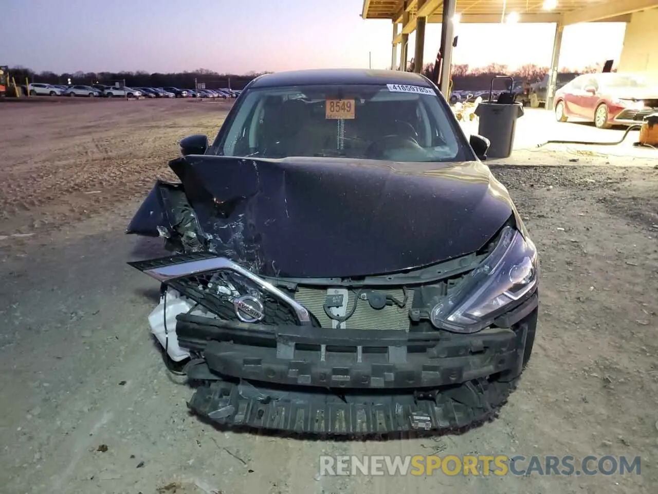 5 fotografías del automóvil dañado 3N1AB7AP1KY300919 NISSAN SENTRA 2019