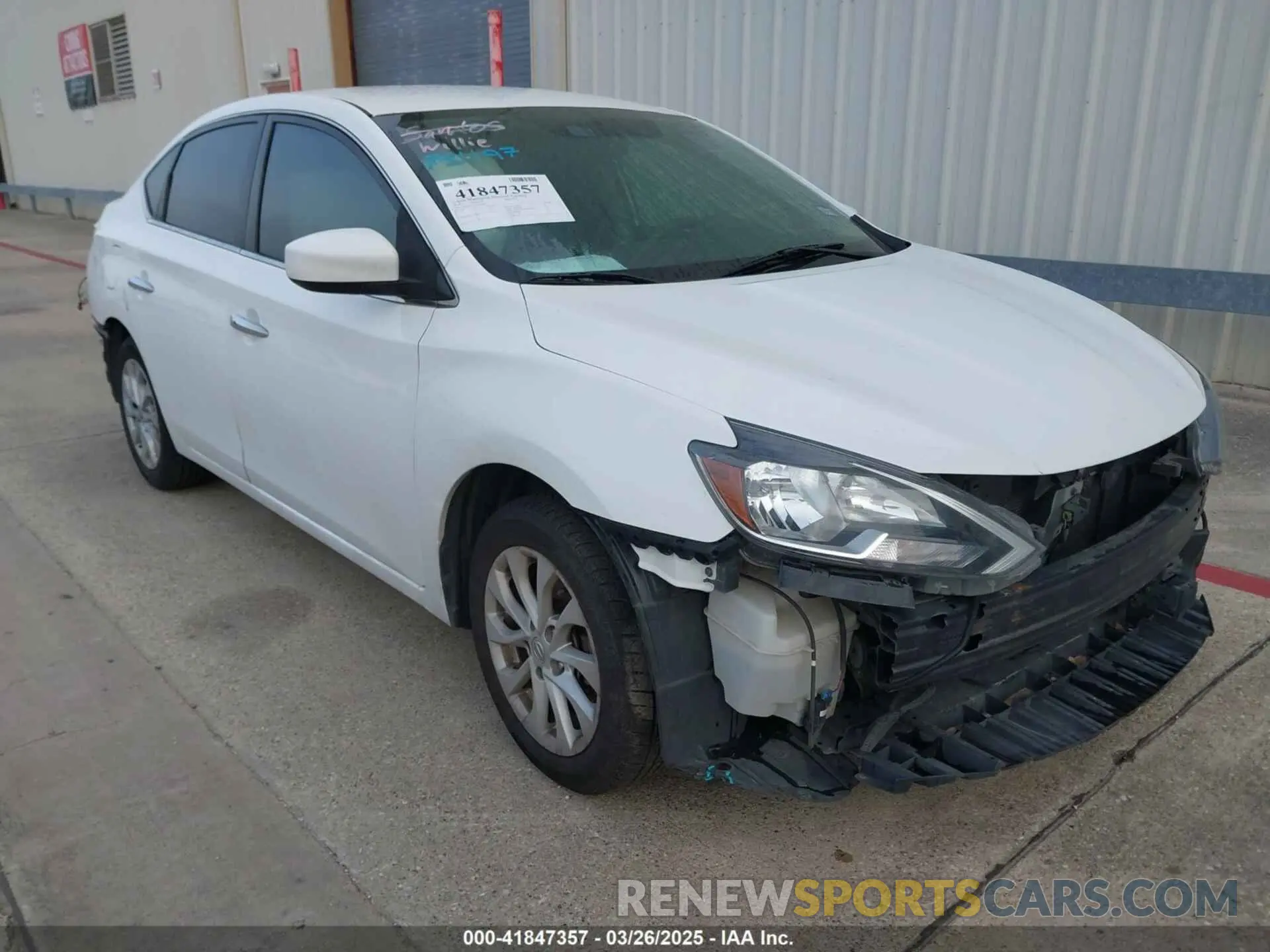 1 fotografías del automóvil dañado 3N1AB7AP1KY309037 NISSAN SENTRA 2019