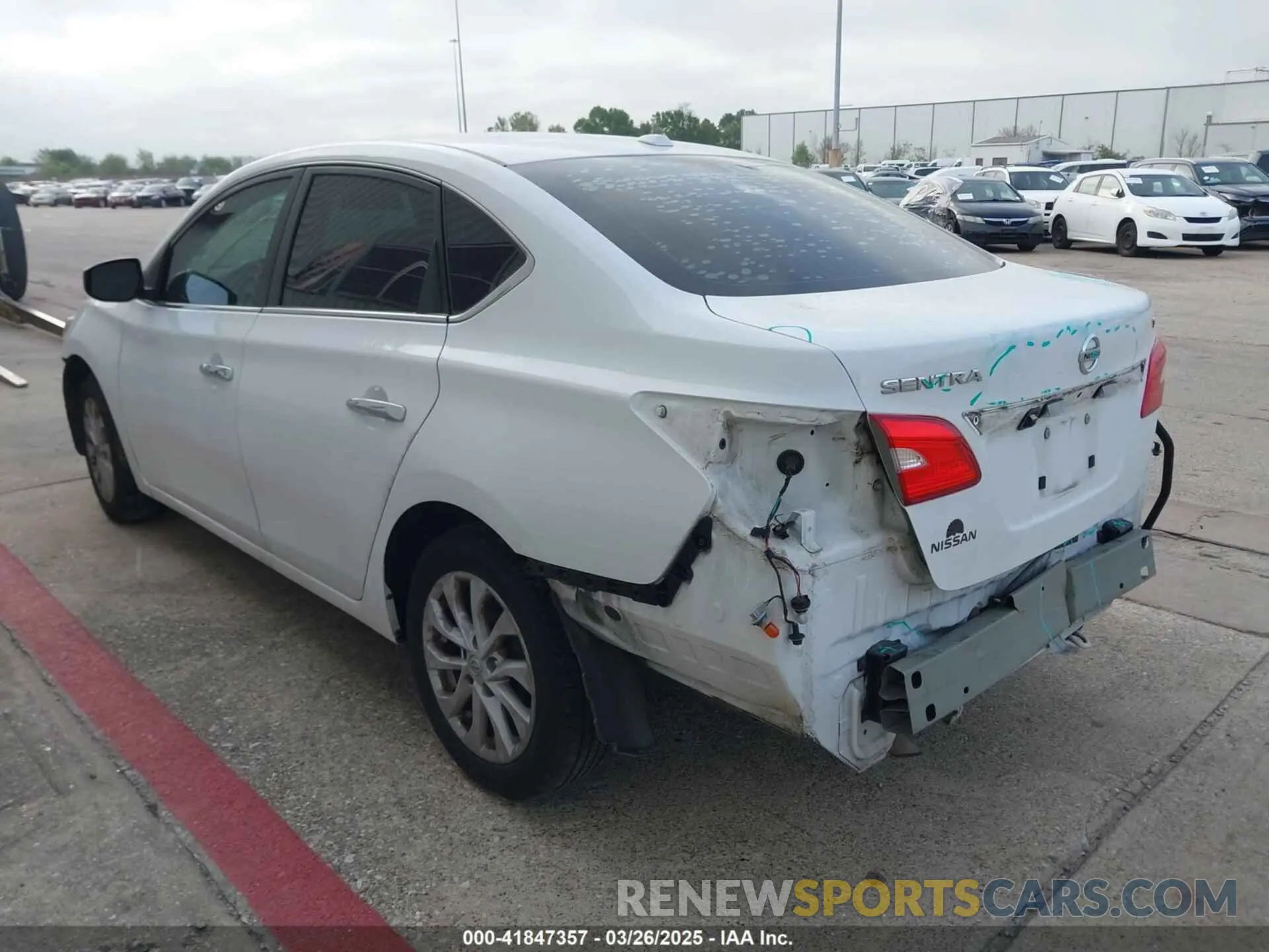 3 fotografías del automóvil dañado 3N1AB7AP1KY309037 NISSAN SENTRA 2019
