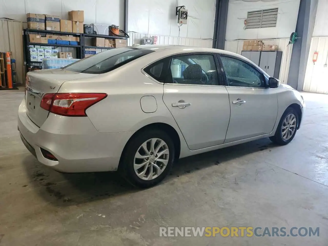 3 fotografías del automóvil dañado 3N1AB7AP1KY316179 NISSAN SENTRA 2019