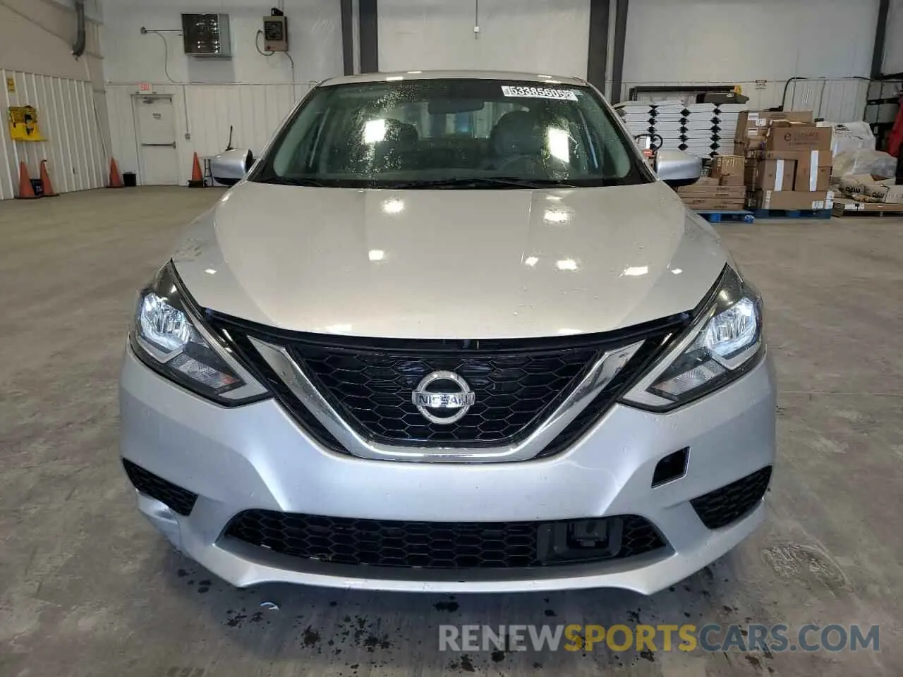 5 fotografías del automóvil dañado 3N1AB7AP1KY316179 NISSAN SENTRA 2019