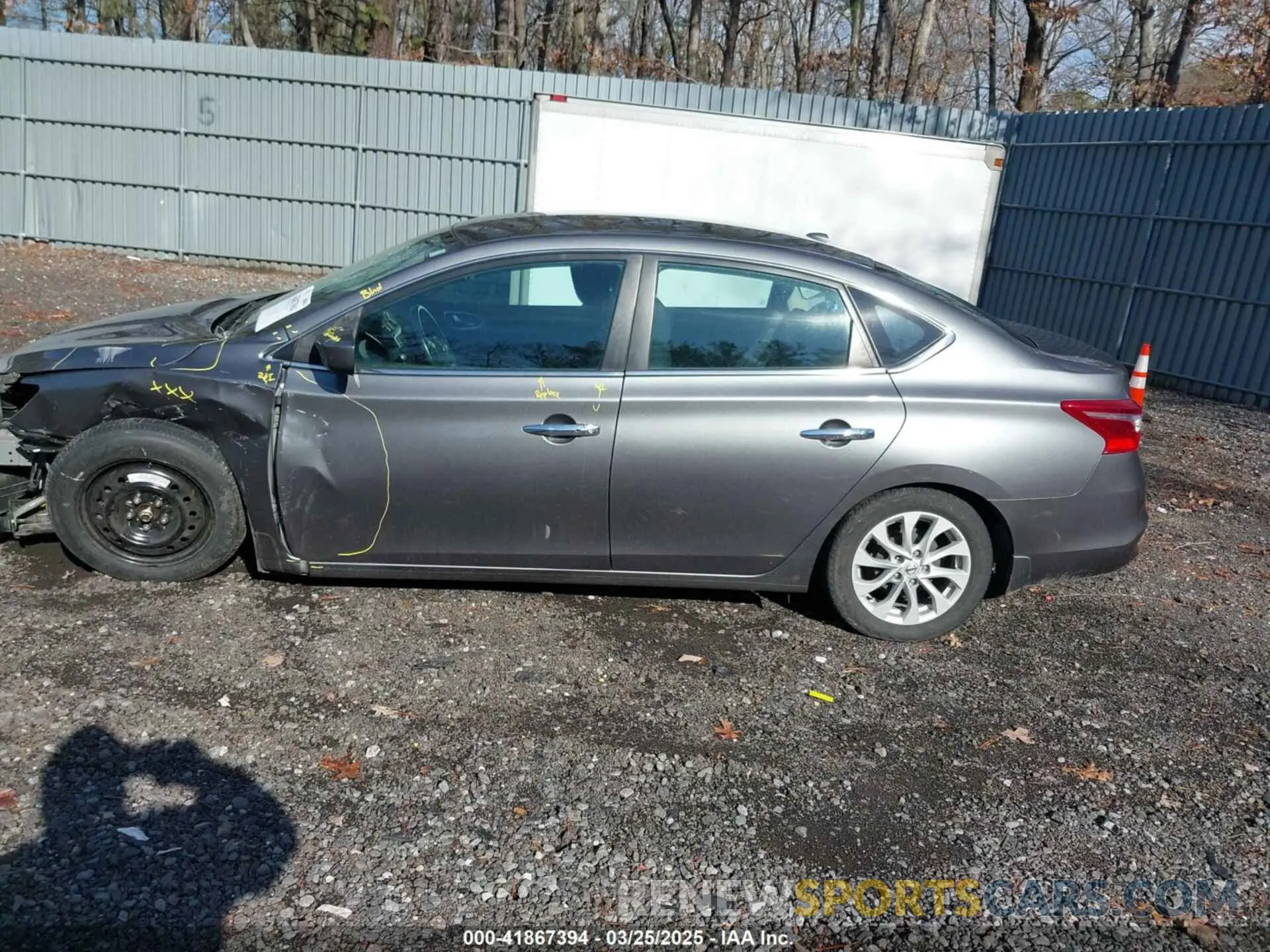 14 fotografías del automóvil dañado 3N1AB7AP1KY317087 NISSAN SENTRA 2019