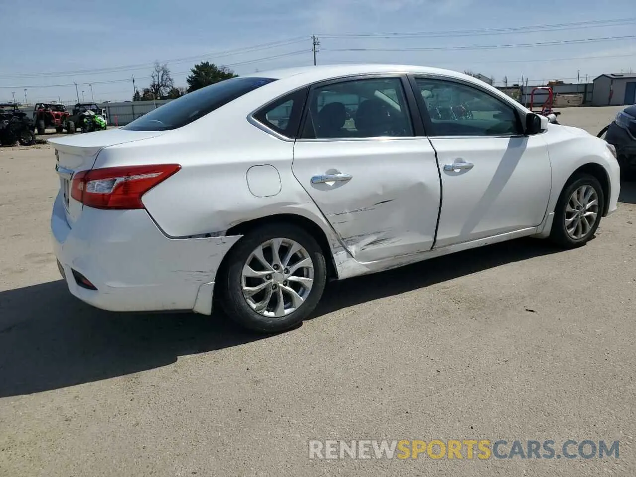 3 fotografías del automóvil dañado 3N1AB7AP1KY325366 NISSAN SENTRA 2019