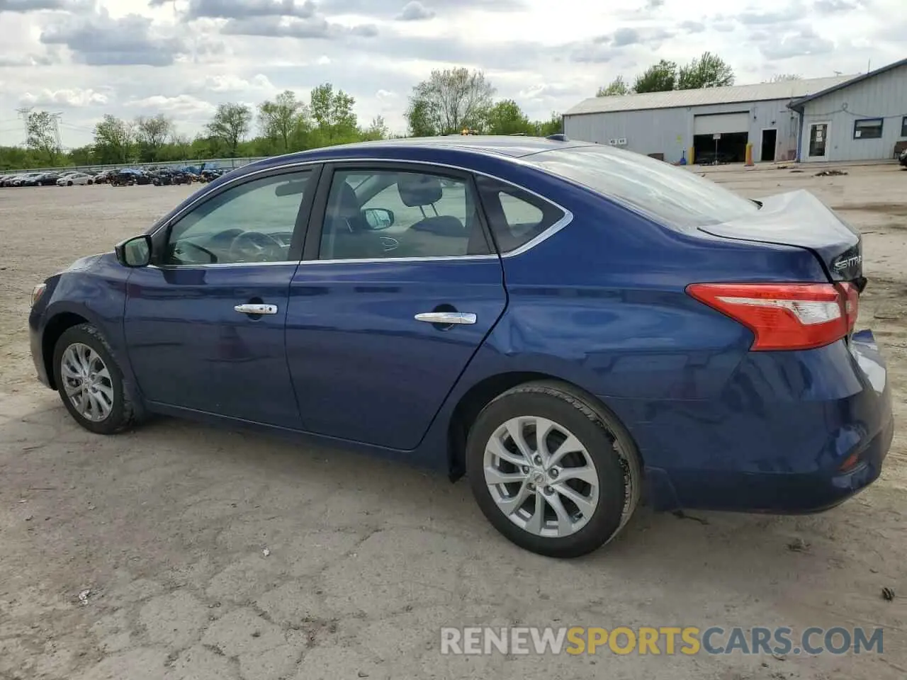 2 fotografías del automóvil dañado 3N1AB7AP1KY331944 NISSAN SENTRA 2019