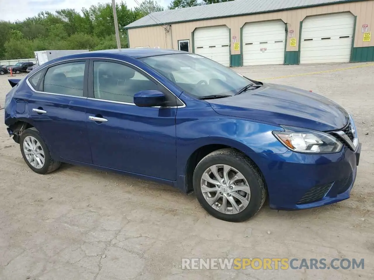 4 fotografías del automóvil dañado 3N1AB7AP1KY331944 NISSAN SENTRA 2019