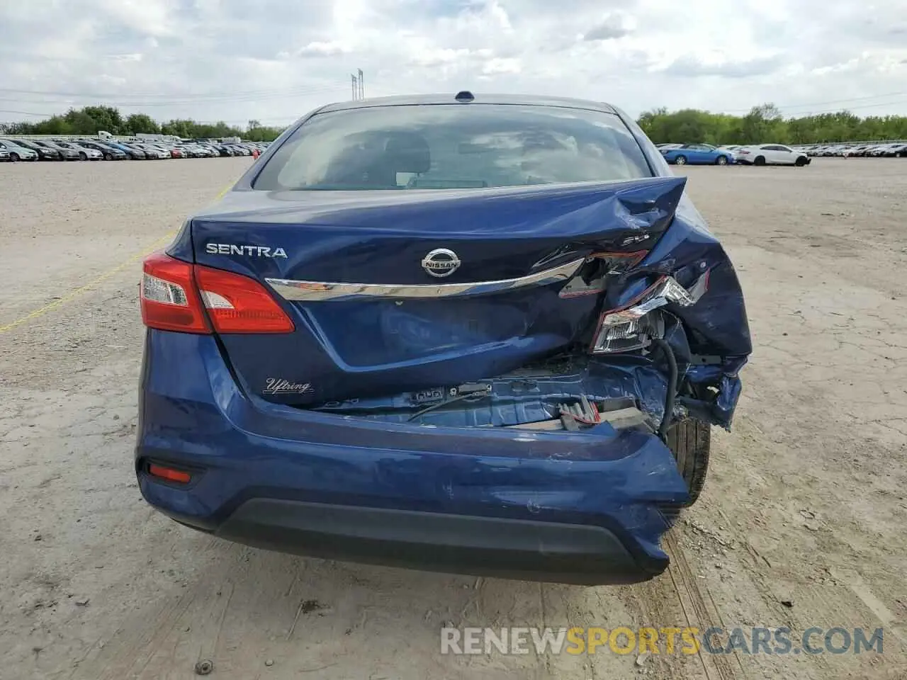 6 fotografías del automóvil dañado 3N1AB7AP1KY331944 NISSAN SENTRA 2019