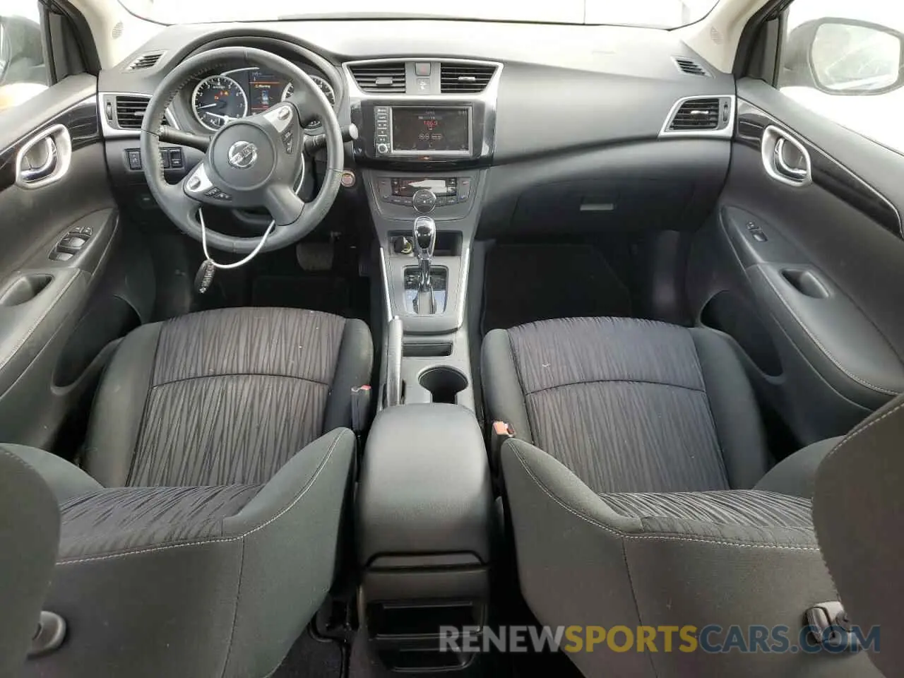 8 fotografías del automóvil dañado 3N1AB7AP1KY331944 NISSAN SENTRA 2019