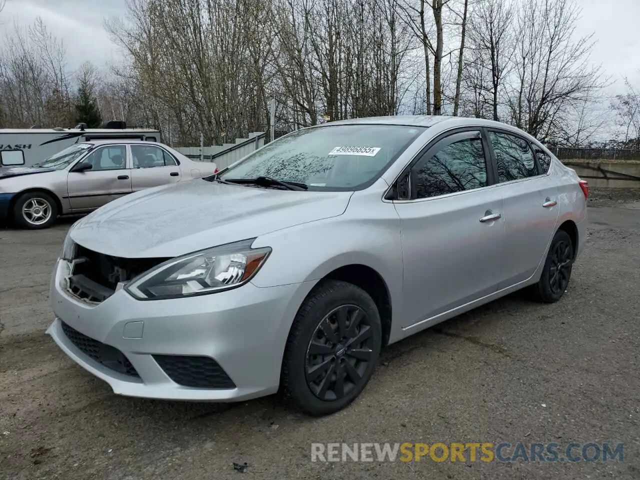 1 fotografías del automóvil dañado 3N1AB7AP1KY350316 NISSAN SENTRA 2019
