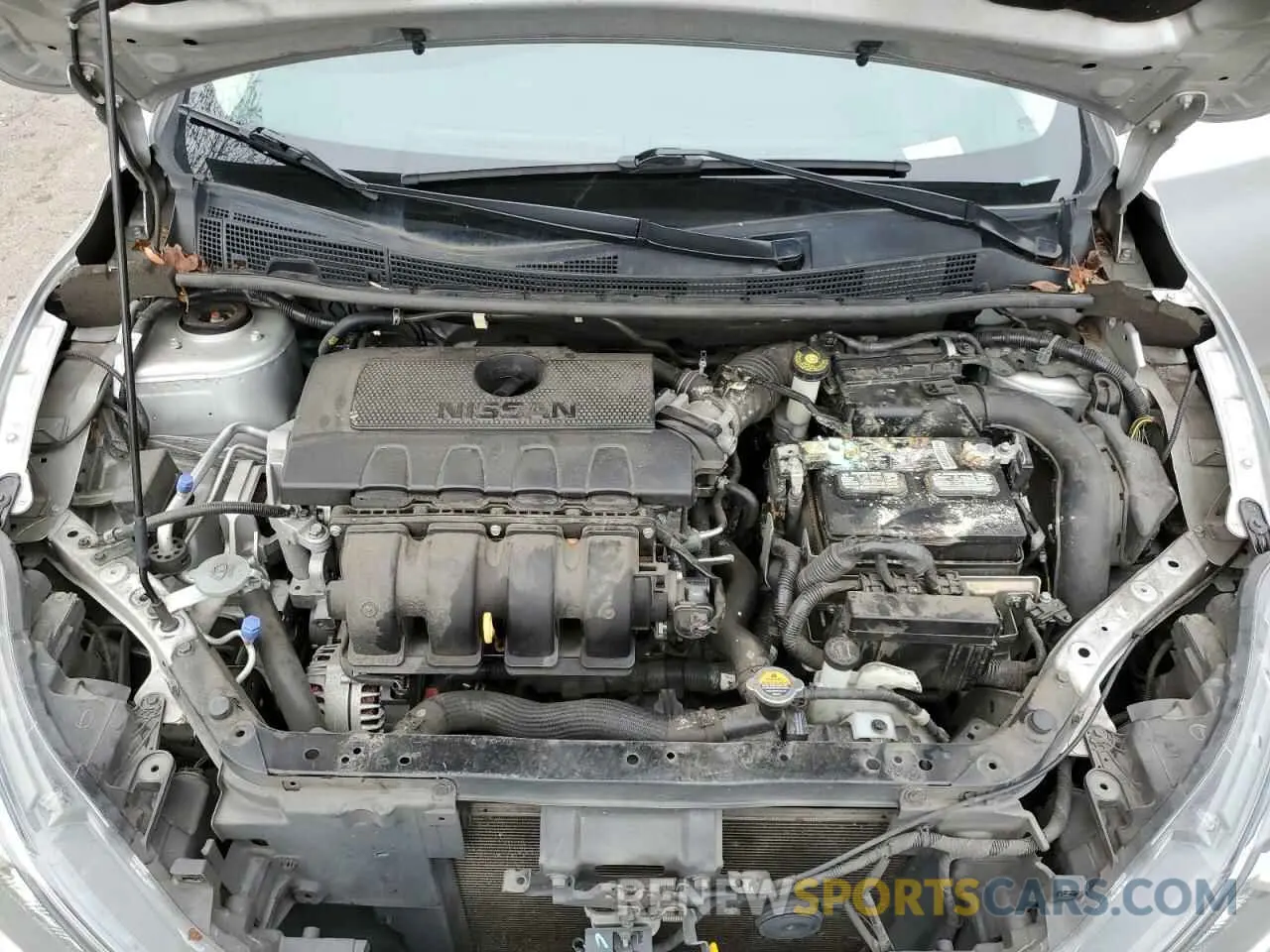 12 fotografías del automóvil dañado 3N1AB7AP1KY350316 NISSAN SENTRA 2019