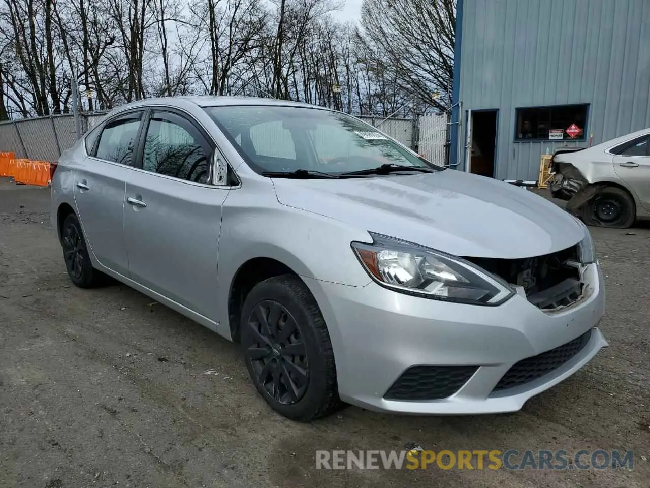 4 fotografías del automóvil dañado 3N1AB7AP1KY350316 NISSAN SENTRA 2019