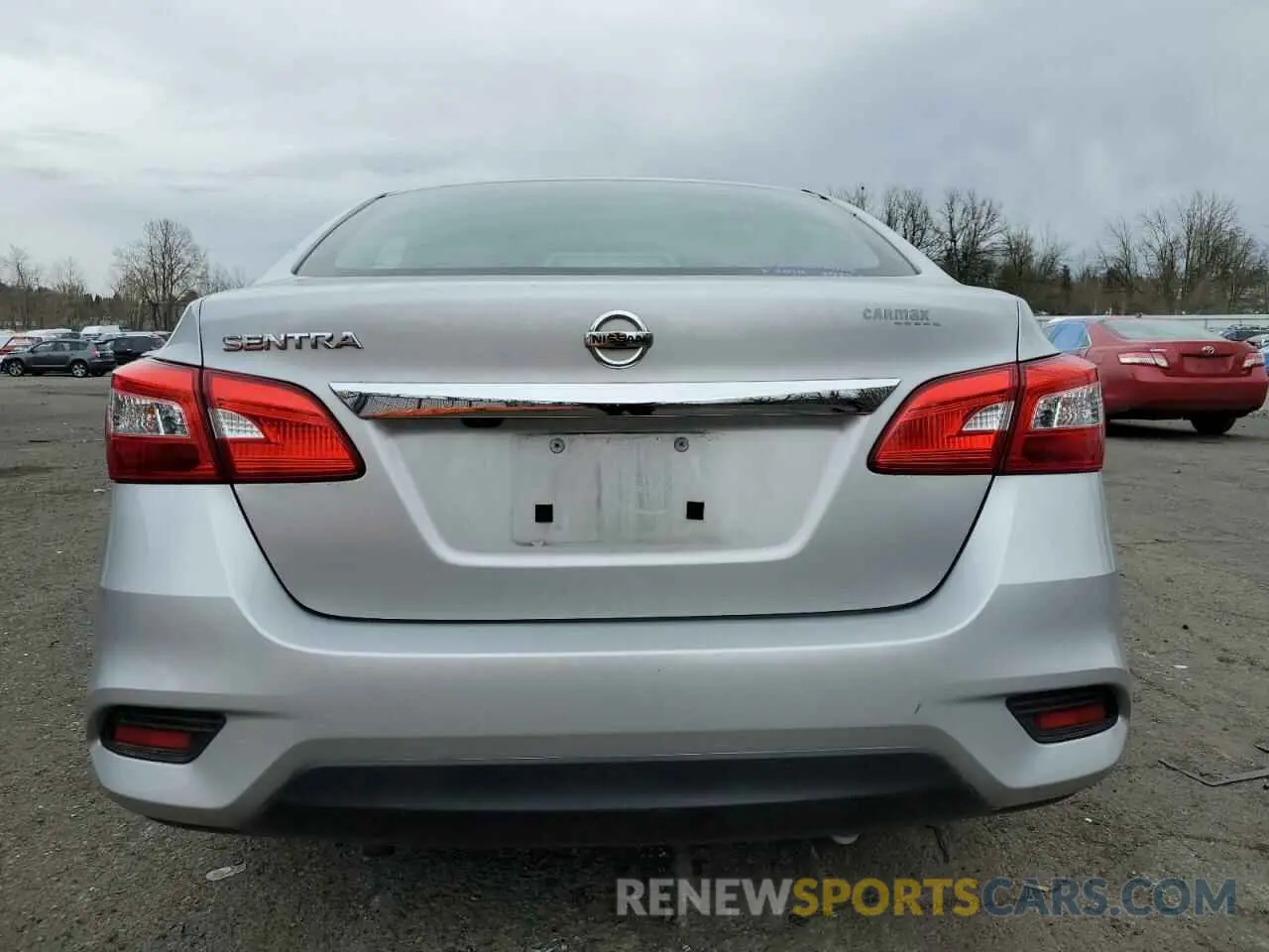 6 fotografías del automóvil dañado 3N1AB7AP1KY350316 NISSAN SENTRA 2019