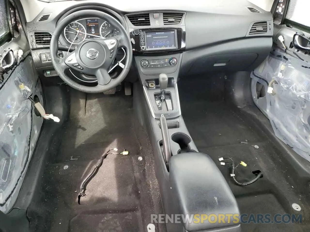 8 fotografías del automóvil dañado 3N1AB7AP1KY350316 NISSAN SENTRA 2019