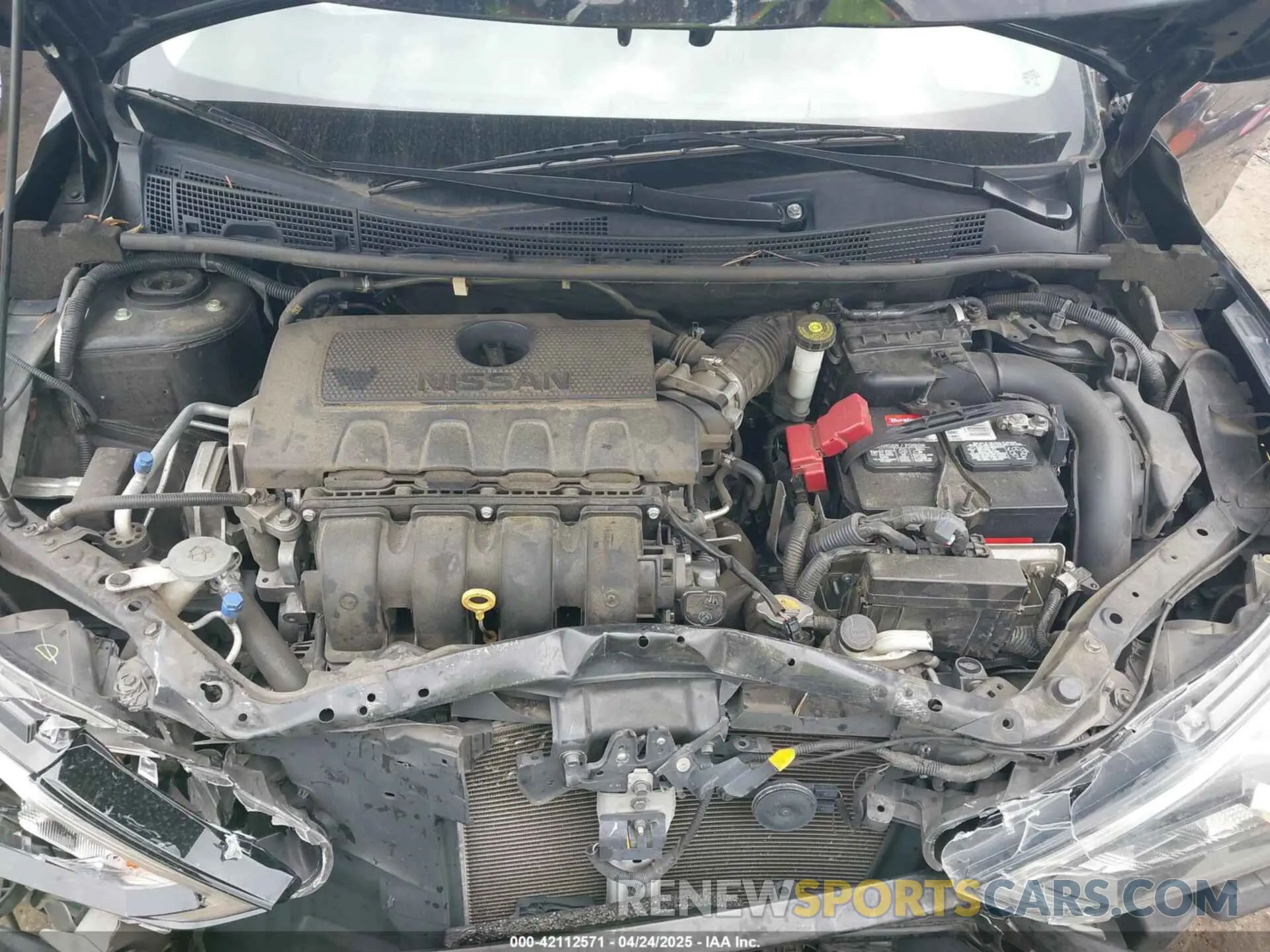 10 fotografías del automóvil dañado 3N1AB7AP1KY352664 NISSAN SENTRA 2019