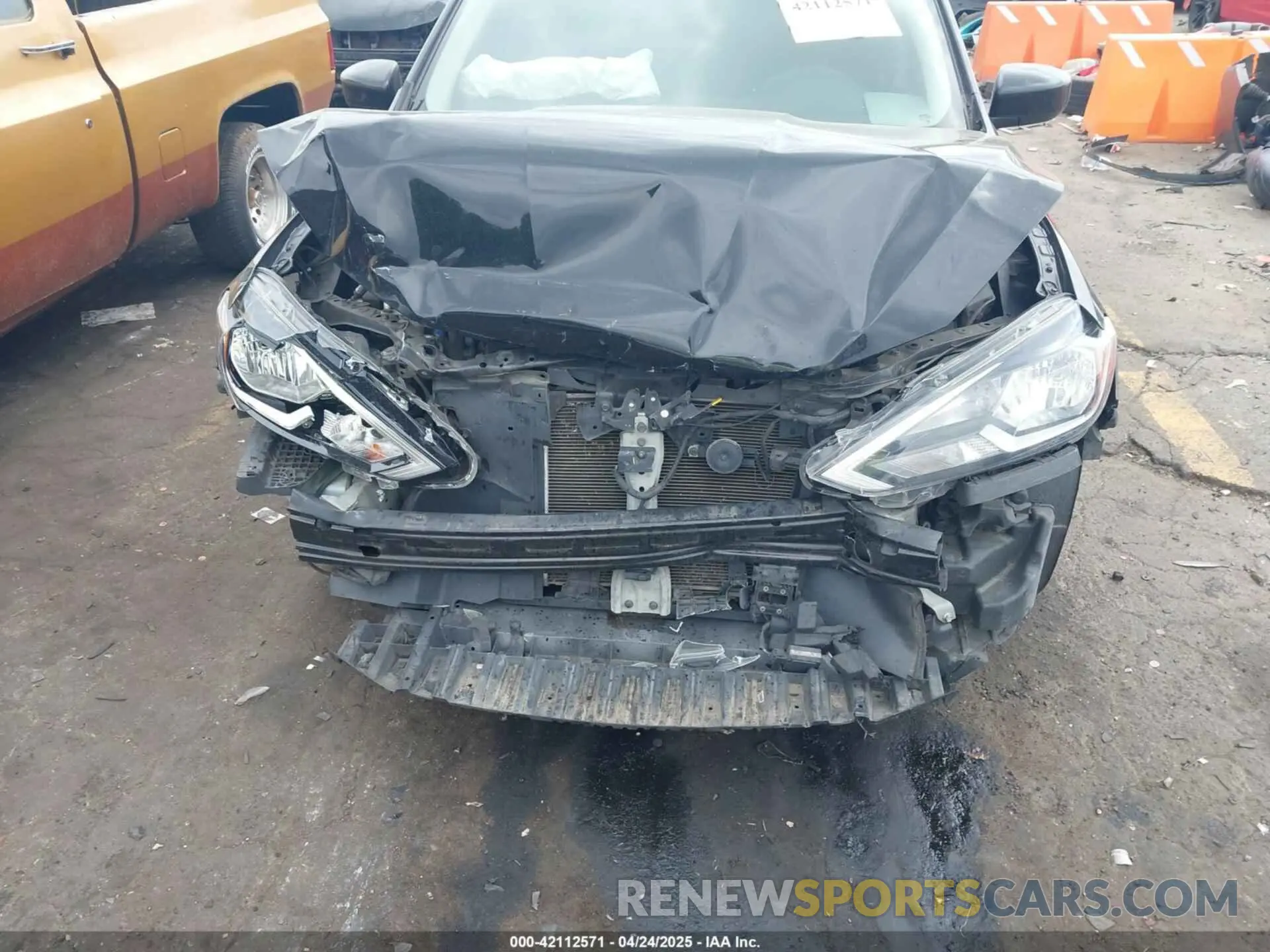 12 fotografías del automóvil dañado 3N1AB7AP1KY352664 NISSAN SENTRA 2019