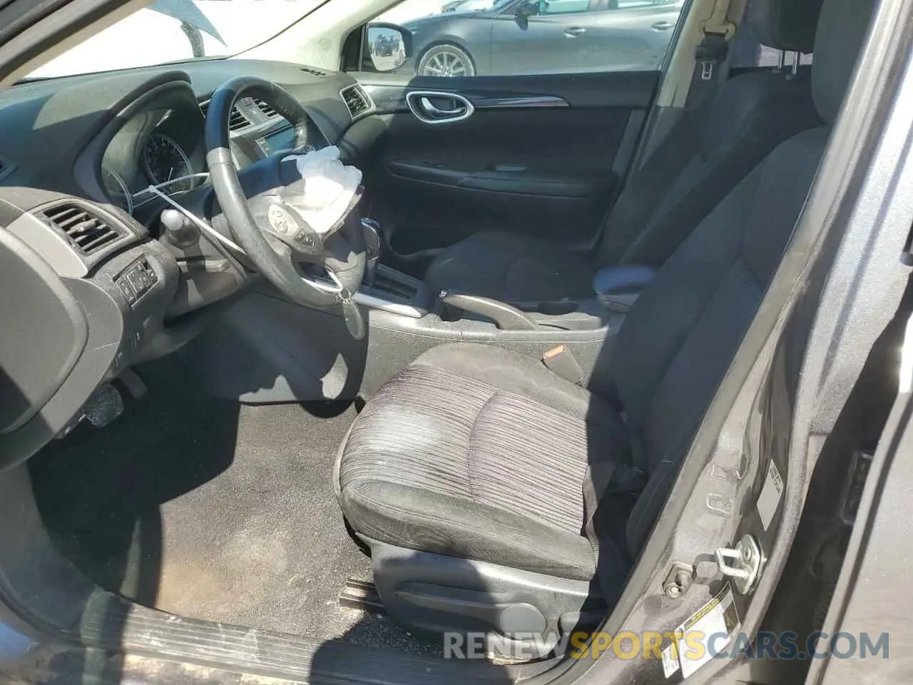 7 fotografías del automóvil dañado 3N1AB7AP1KY355225 NISSAN SENTRA 2019