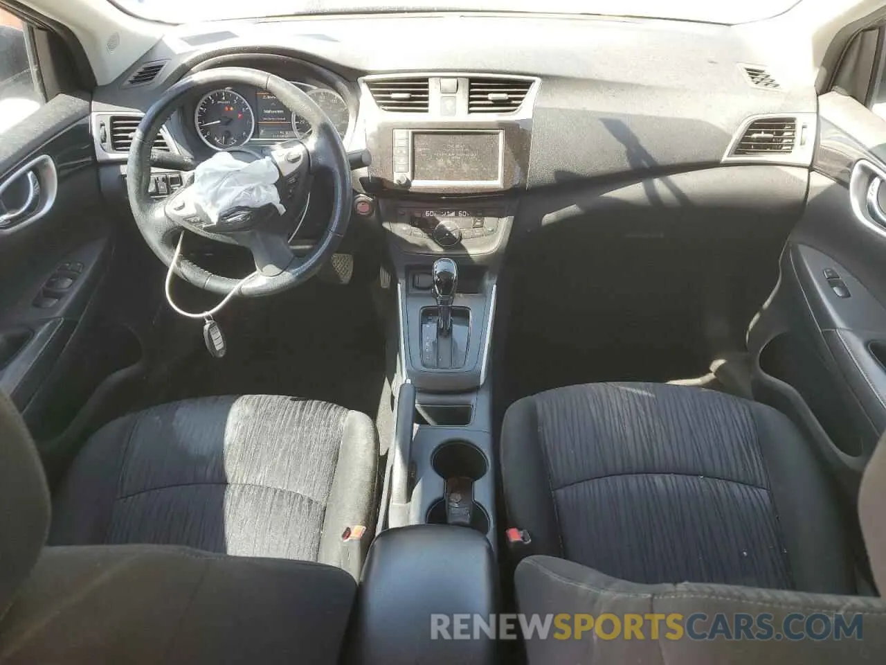 8 fotografías del automóvil dañado 3N1AB7AP1KY355225 NISSAN SENTRA 2019