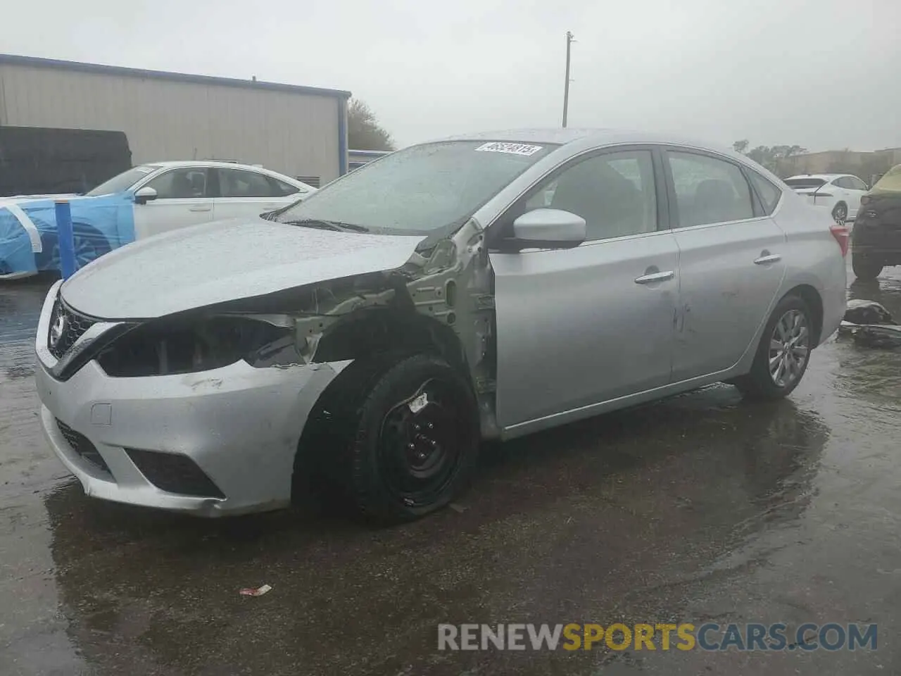 1 fotografías del automóvil dañado 3N1AB7AP1KY355578 NISSAN SENTRA 2019