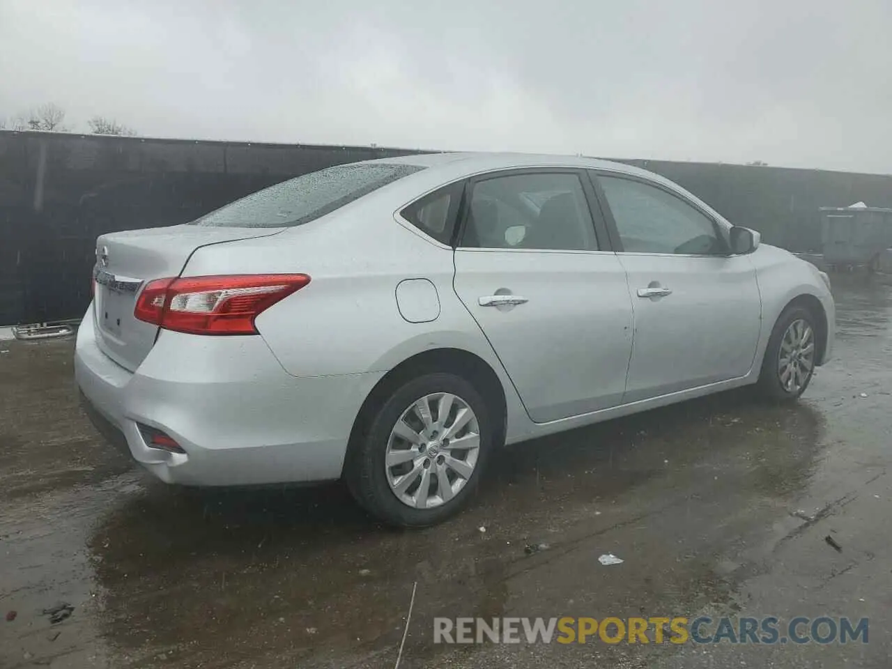 3 fotografías del automóvil dañado 3N1AB7AP1KY355578 NISSAN SENTRA 2019