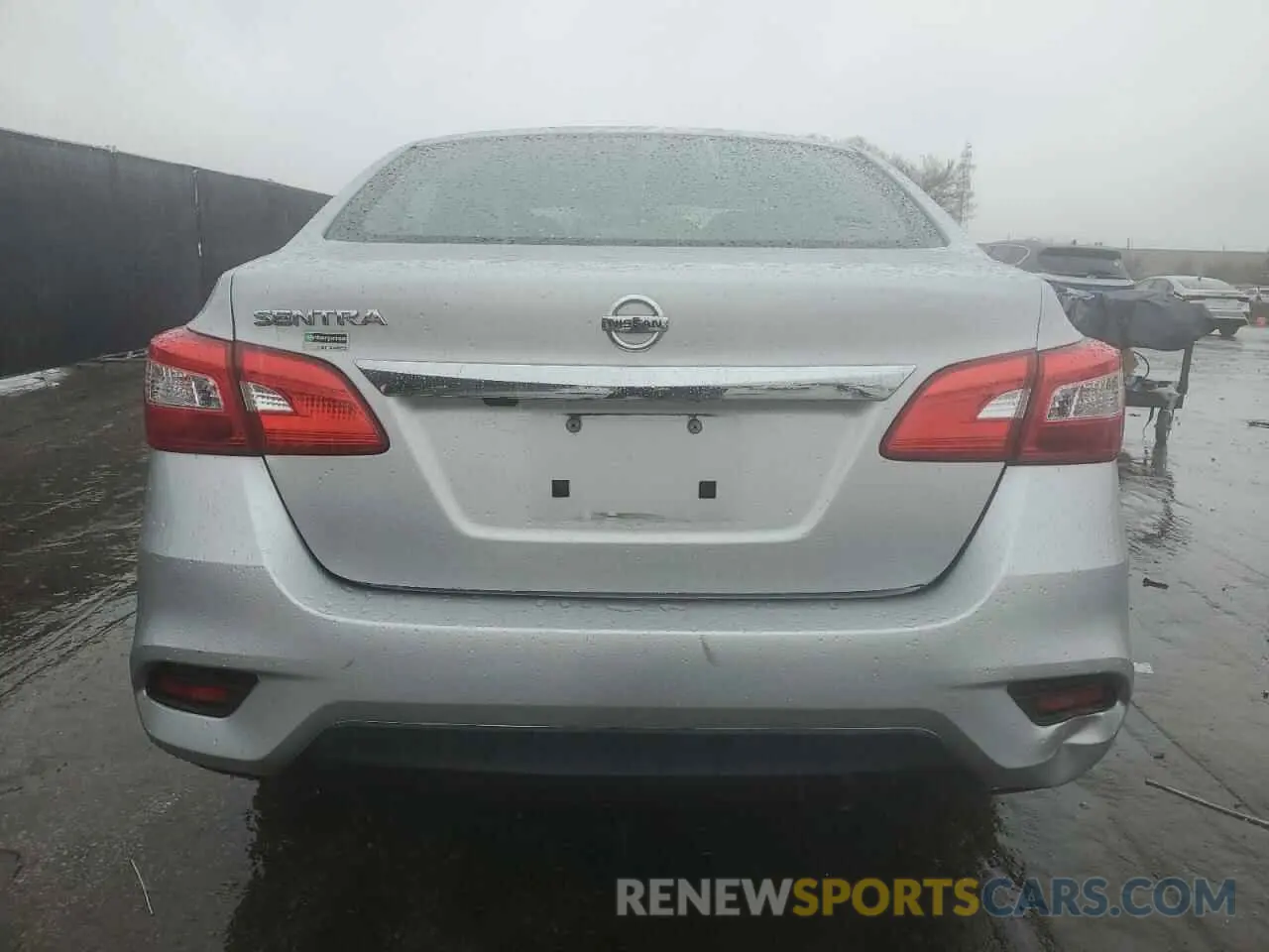 6 fotografías del automóvil dañado 3N1AB7AP1KY355578 NISSAN SENTRA 2019