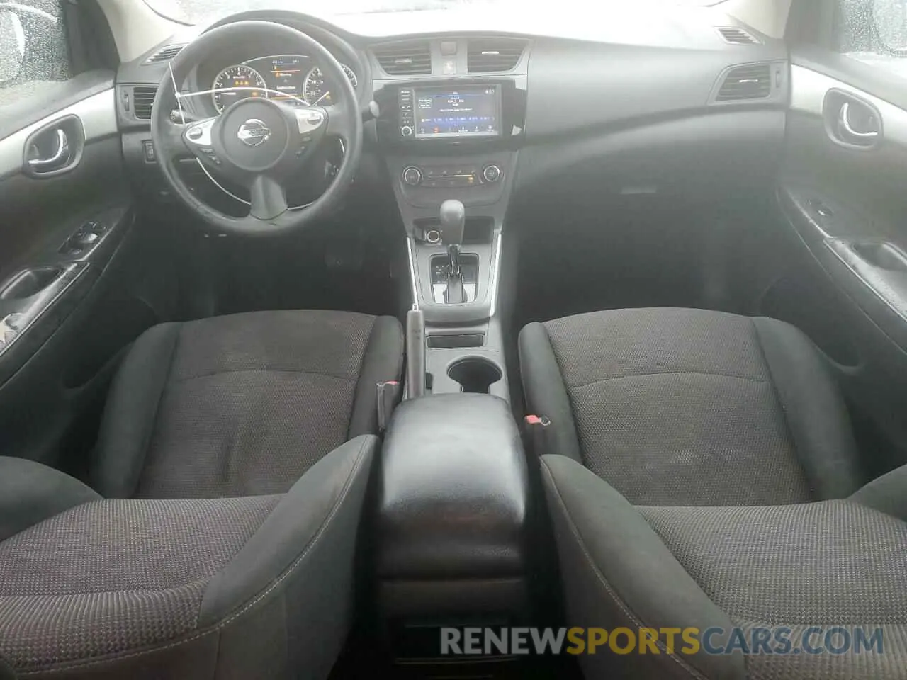 8 fotografías del automóvil dañado 3N1AB7AP1KY355578 NISSAN SENTRA 2019