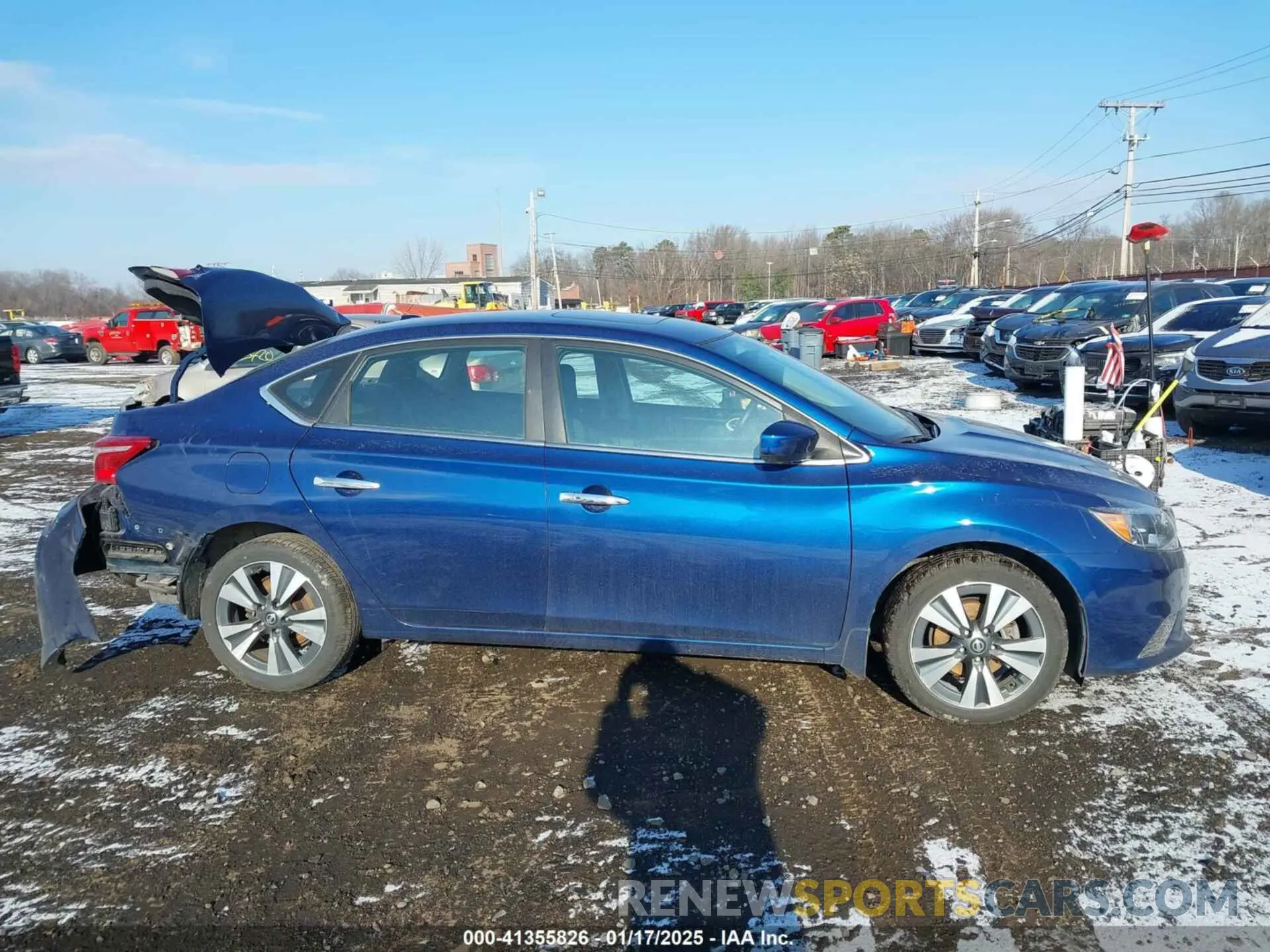 13 fotografías del automóvil dañado 3N1AB7AP1KY369075 NISSAN SENTRA 2019