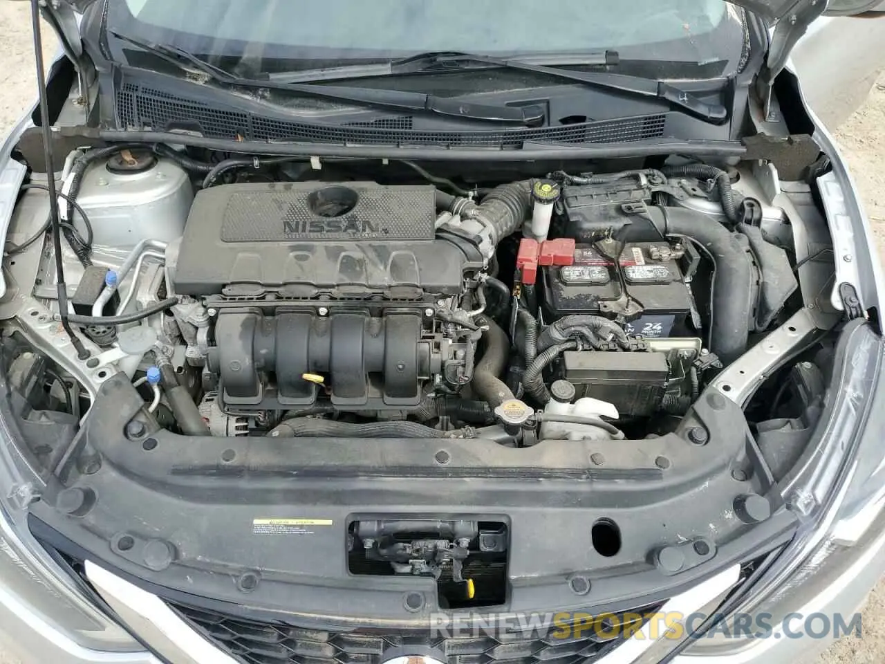 11 fotografías del automóvil dañado 3N1AB7AP1KY373319 NISSAN SENTRA 2019